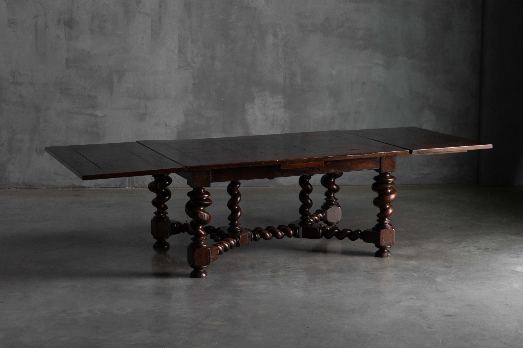 Antique Extendable Dining Table, France - 1900s