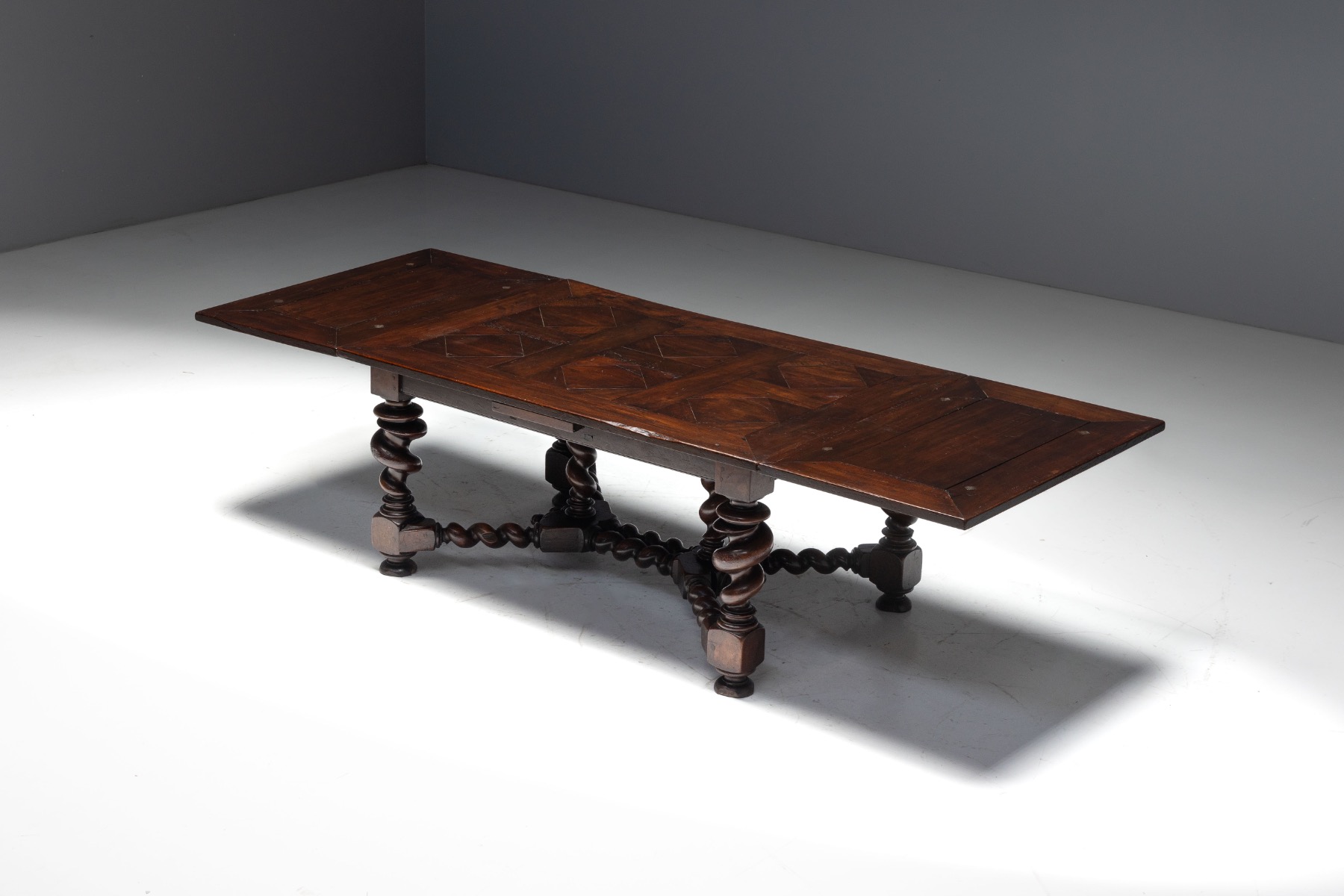 Antique Extendable Dining Table, France - 1900s