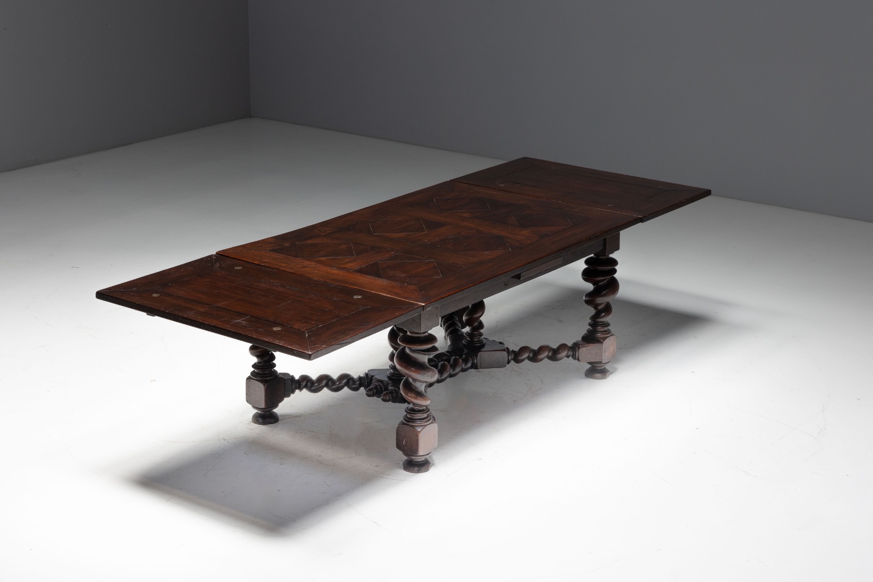 Antique Extendable Dining Table, France - 1900s
