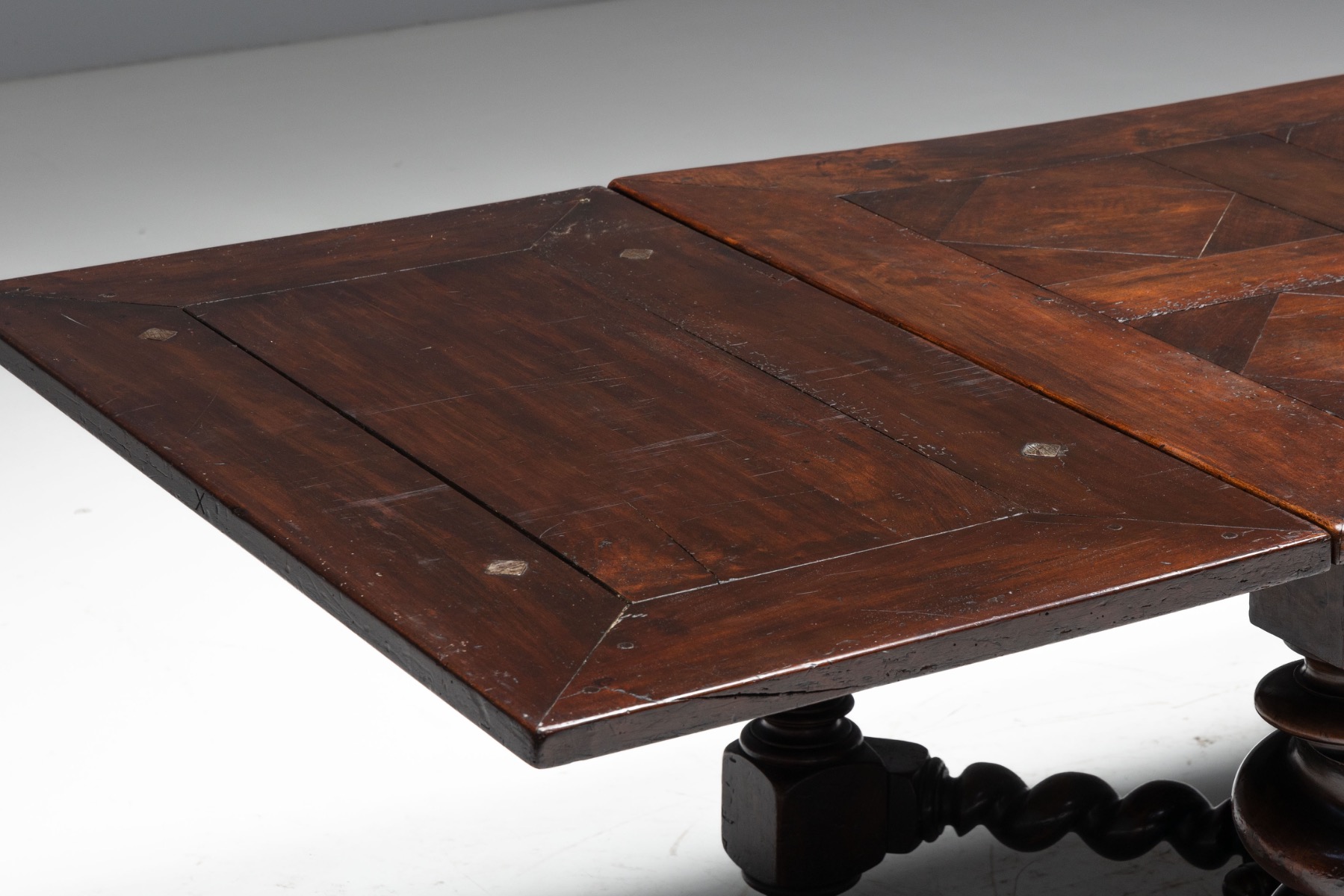 Antique Extendable Dining Table, France - 1900s