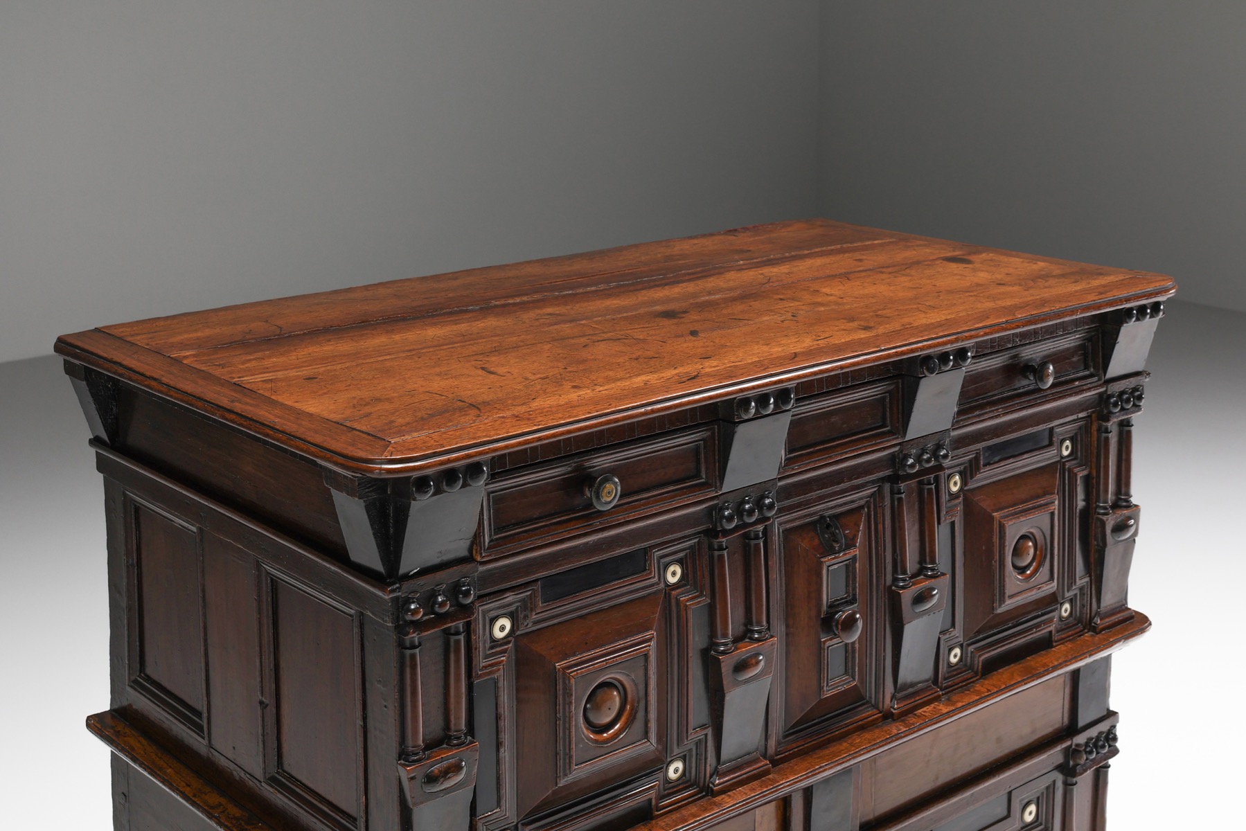 Dutch Antique Highboard - 17th Century