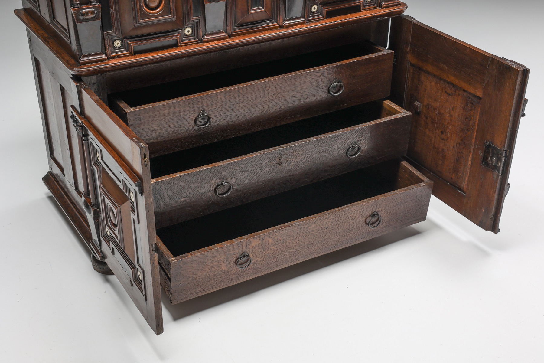 Dutch Antique Highboard - 17th Century