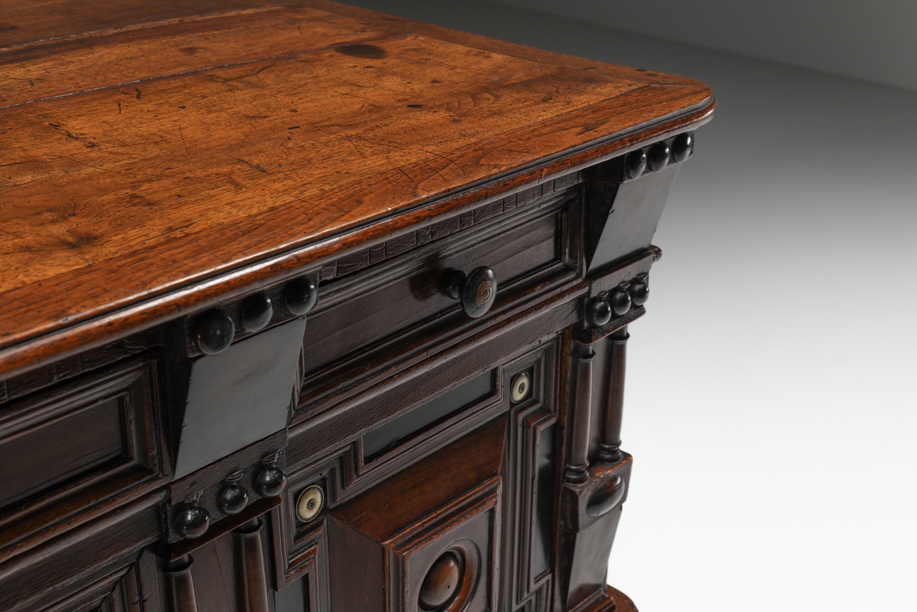 Dutch Antique Highboard - 17th Century