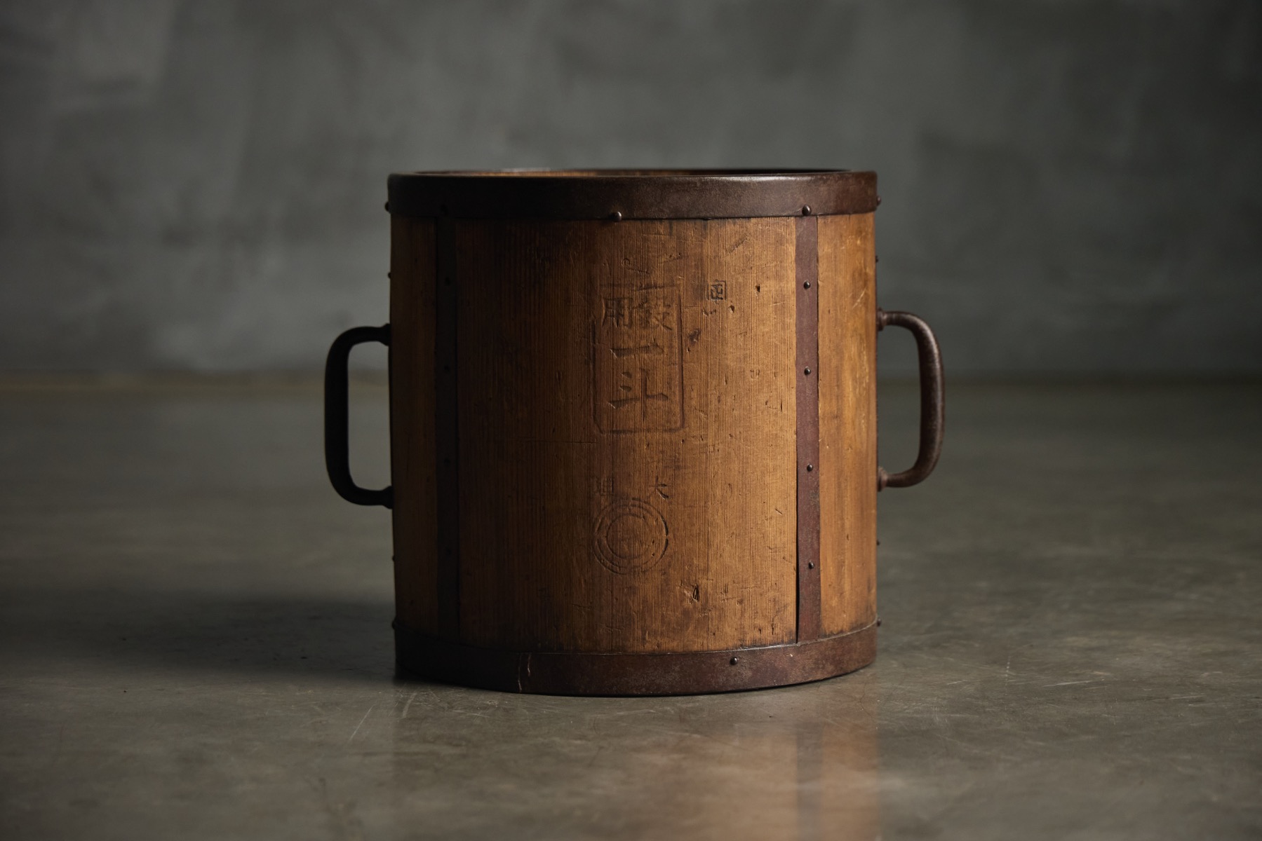 Antique Ittomasu Rice Measure Containers, Japan - Early 20th Century