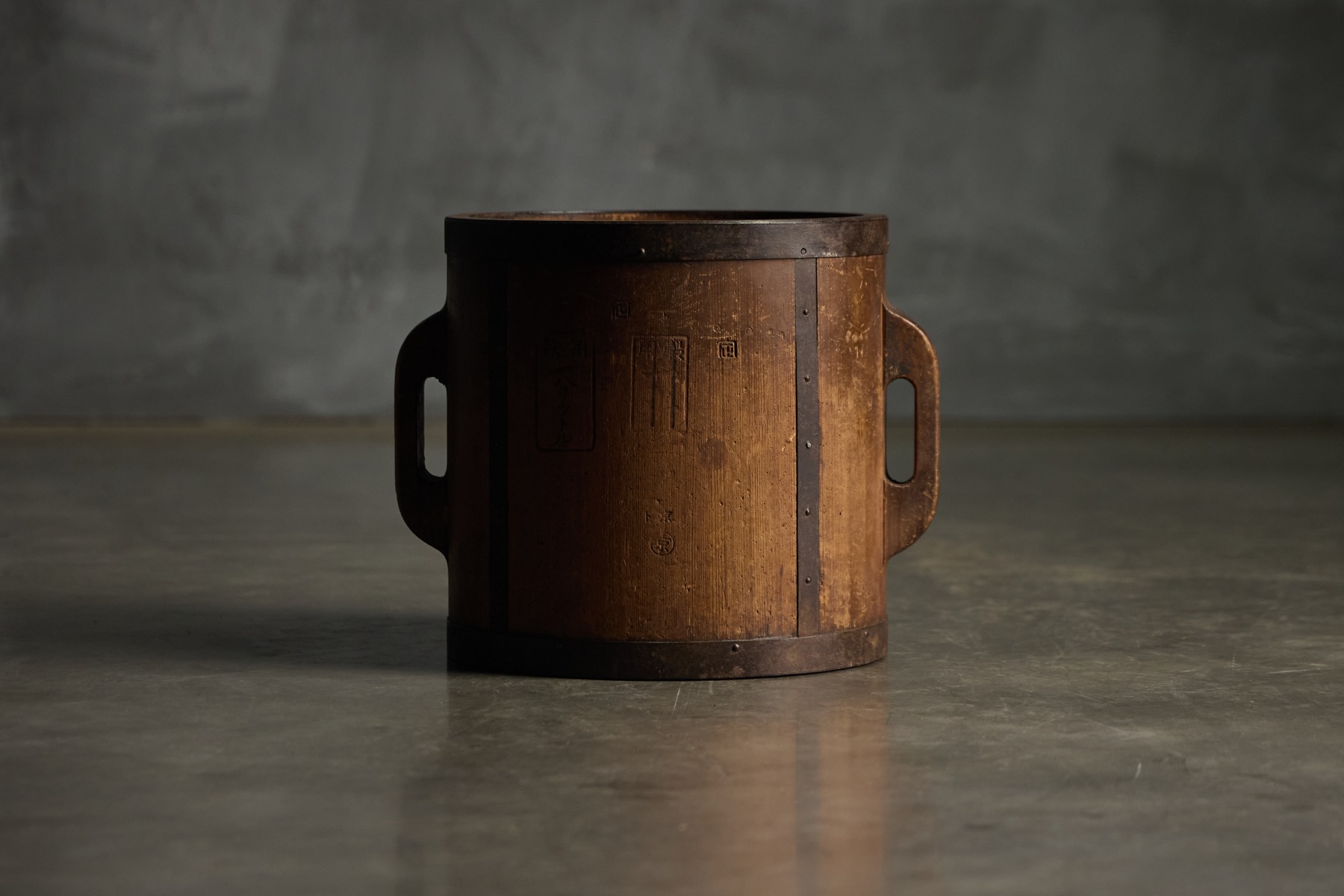 Antique Ittomasu Rice Measure Containers, Japan - Early 20th Century