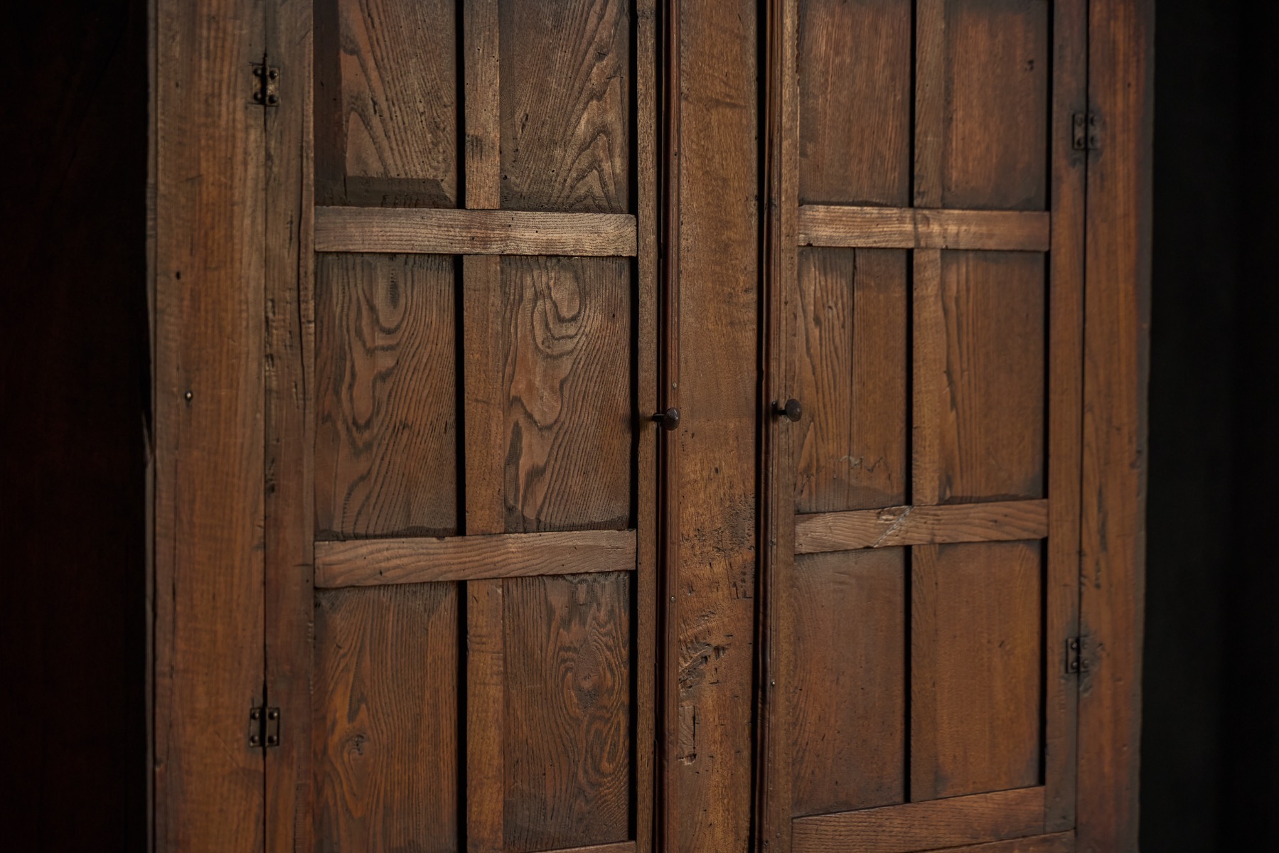  Antique Rustic Cabinet, France - 19th Century 
