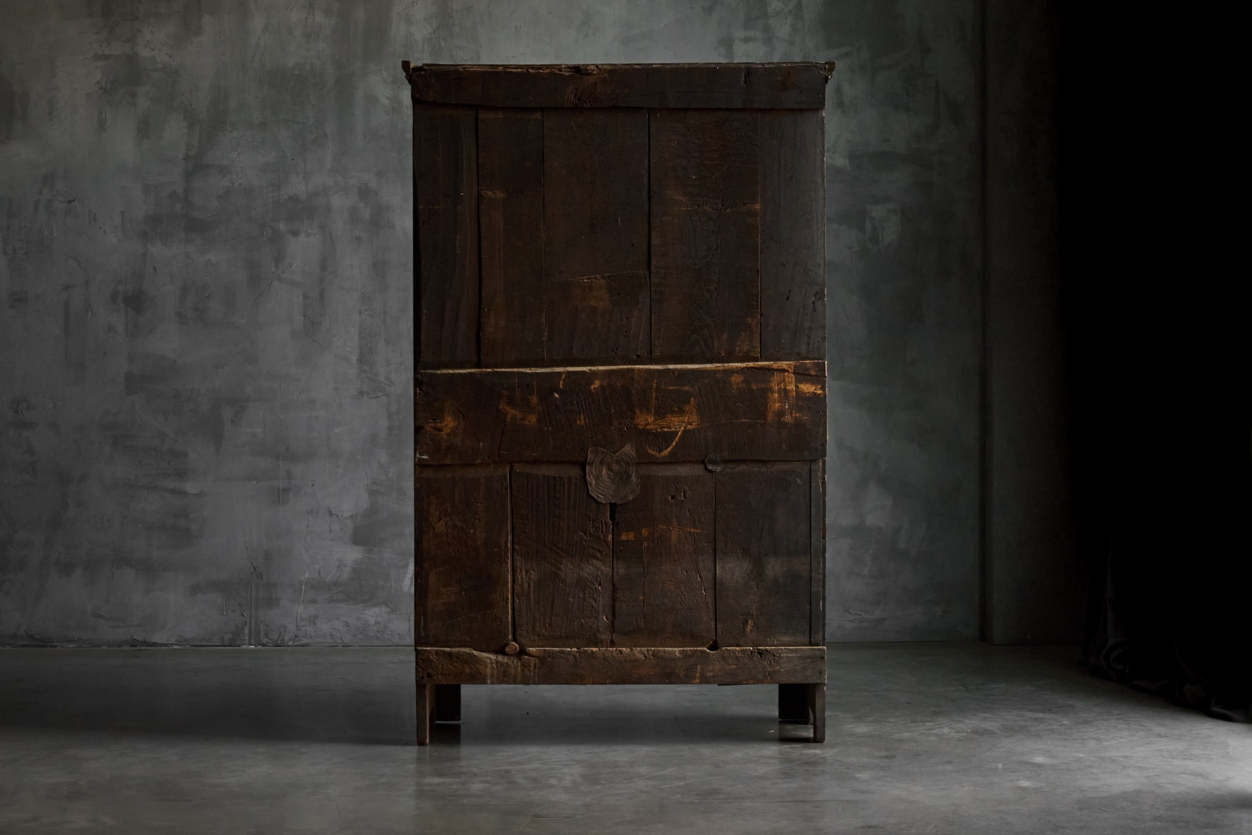 Antique Rustic Cabinet, France - 19th Century 