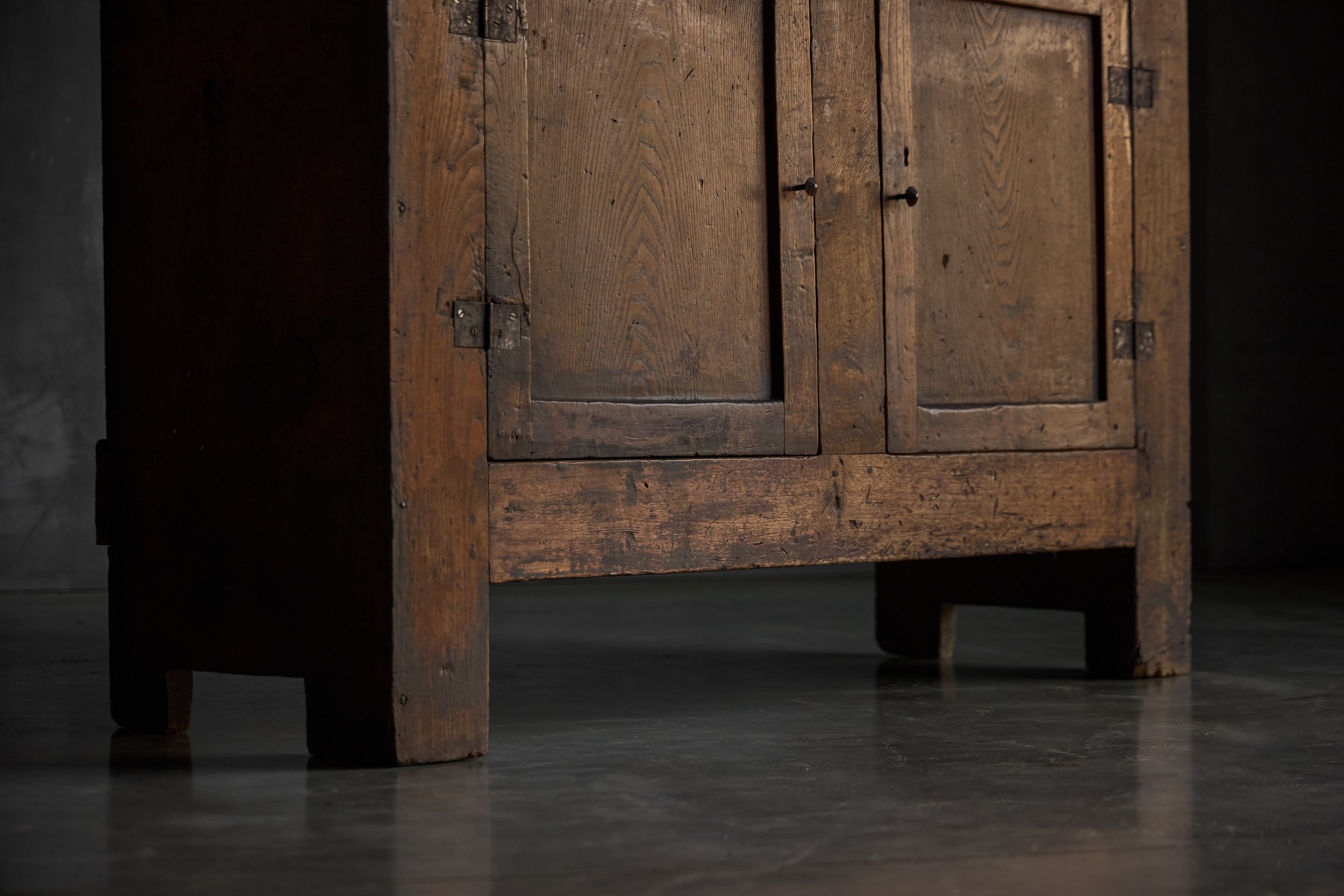  Antique Rustic Cabinet, France - 19th Century 