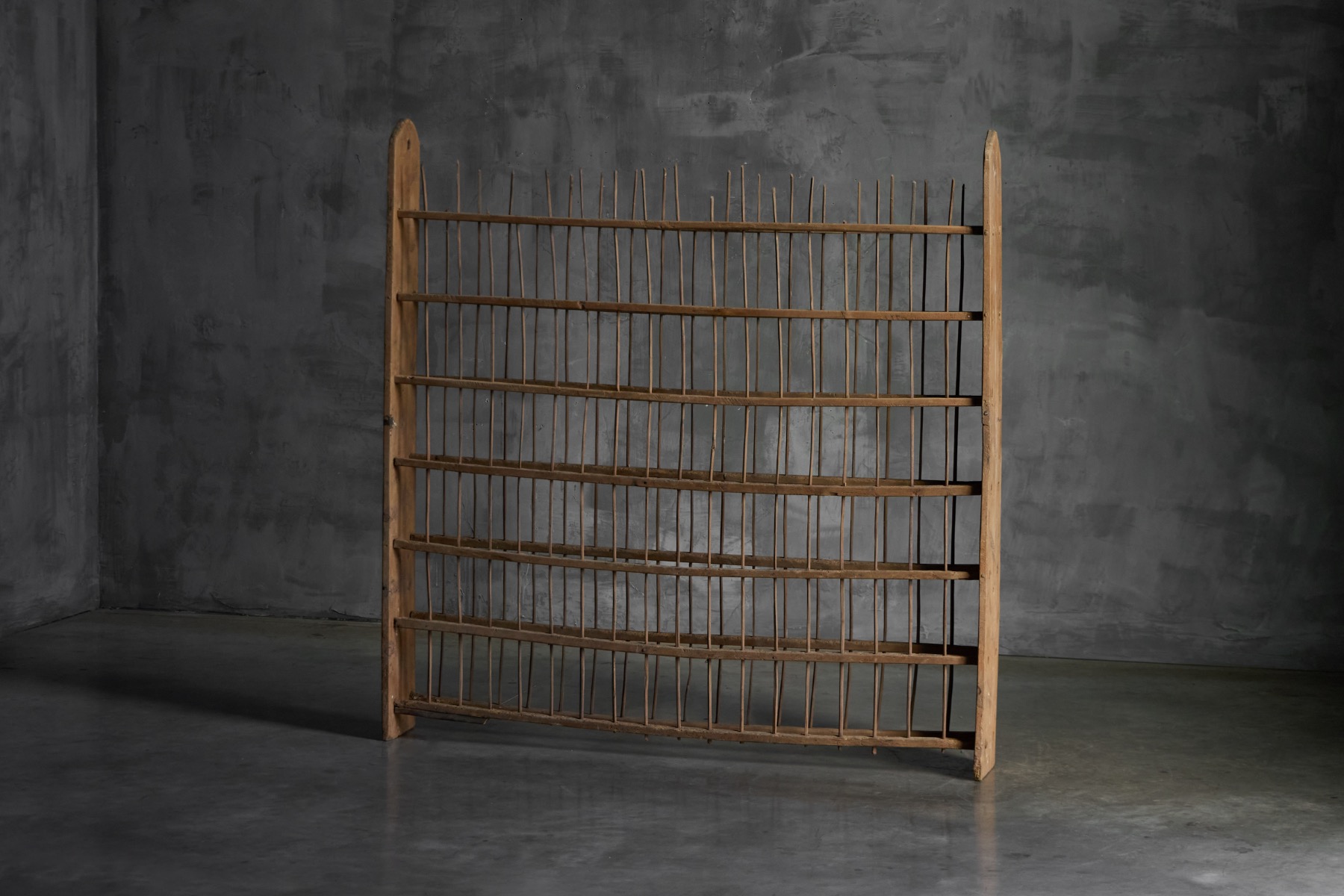Antique Wooden Drying Rack, France - 19th Century