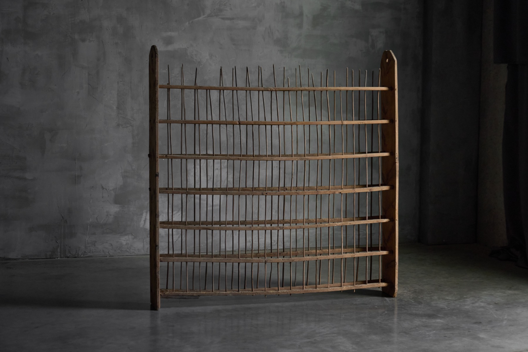 Antique Wooden Drying Rack, France - 19th Century