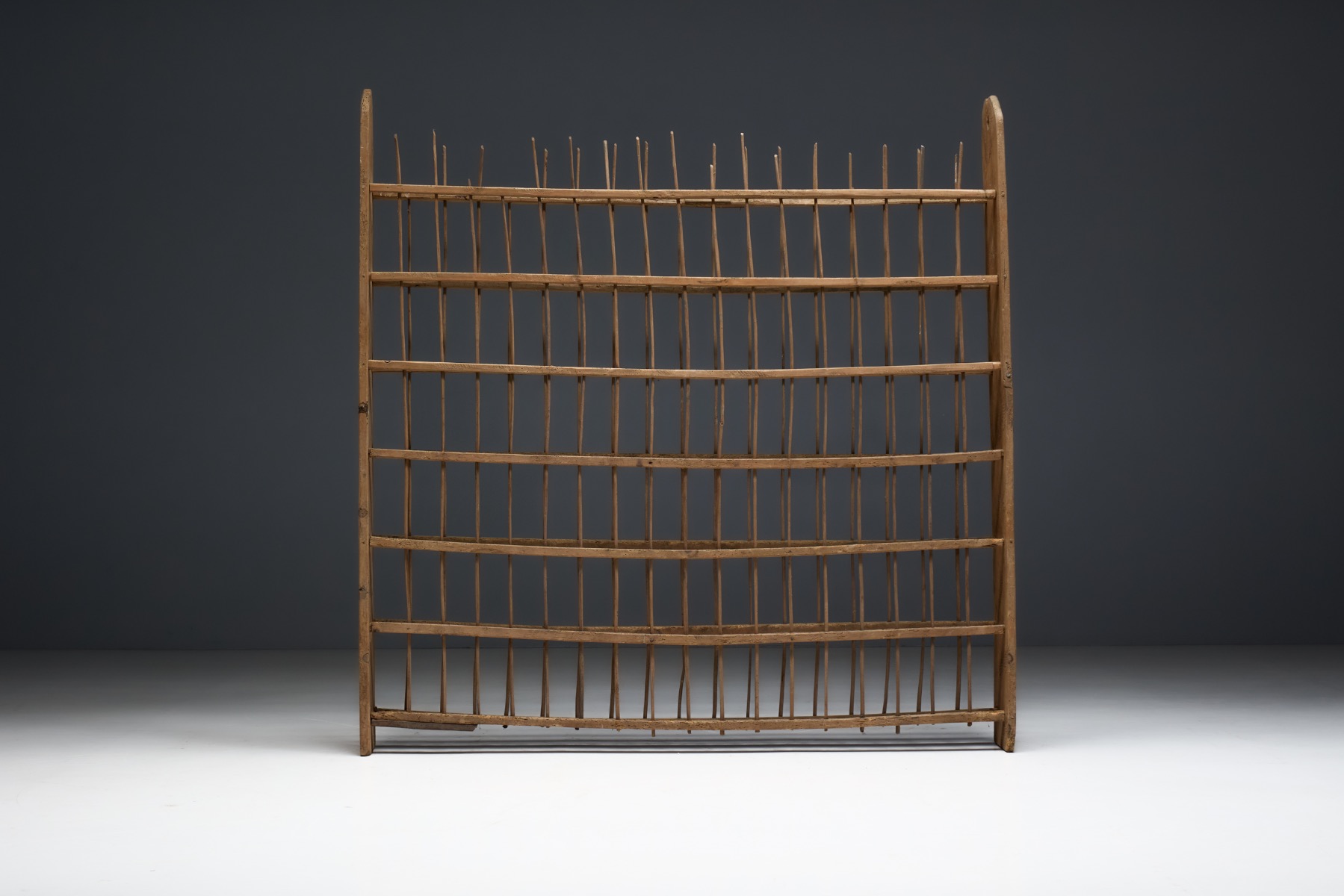 Antique Wooden Drying Rack, France - 19th Century