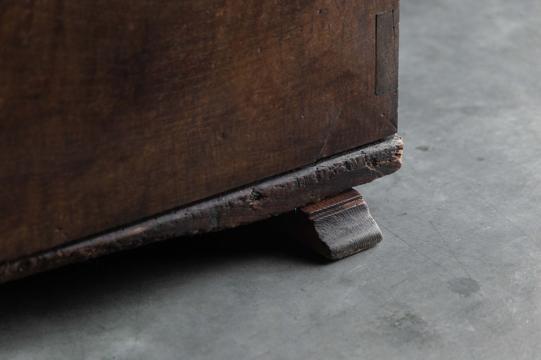Antique Wooden Storage Chest, France - Late 18th Century