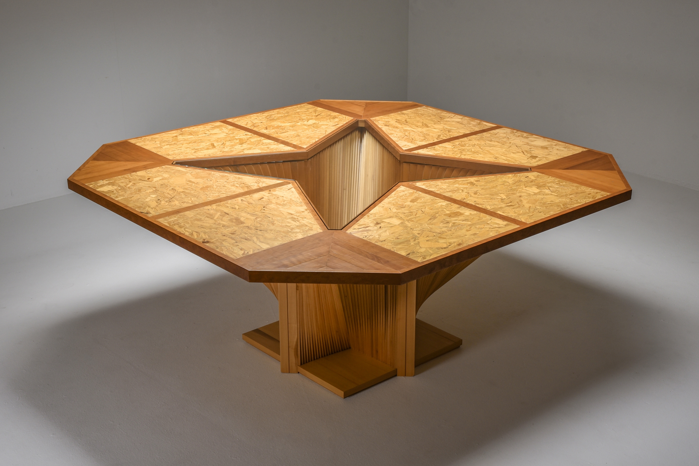 Architectural Minimalist Dining Set Modern Italy - 1950's