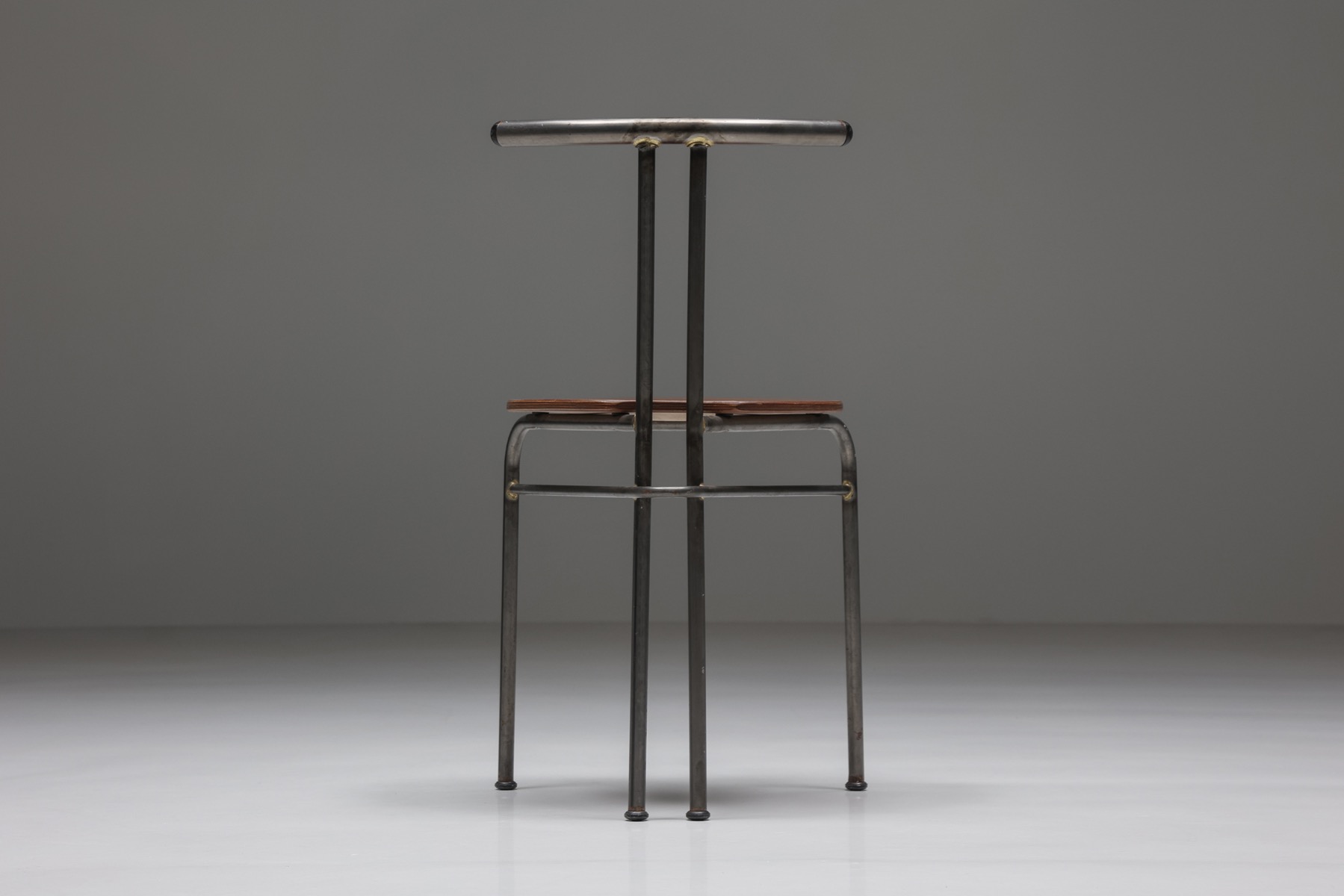 Industrial Dining Chairs Set- 1960's