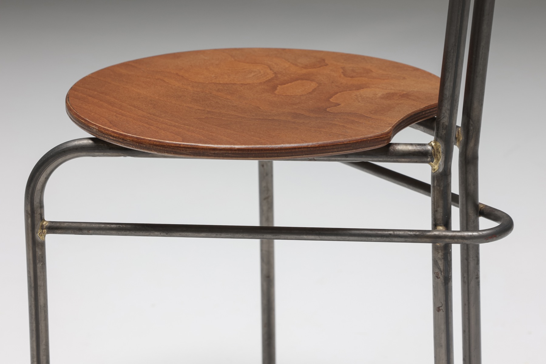 Industrial Dining Chairs Set- 1960's