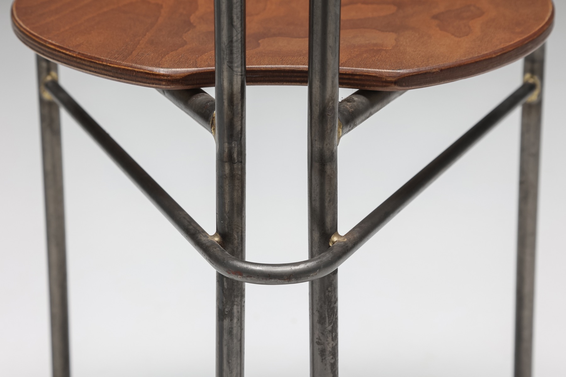 Industrial Dining Chairs Set- 1960's