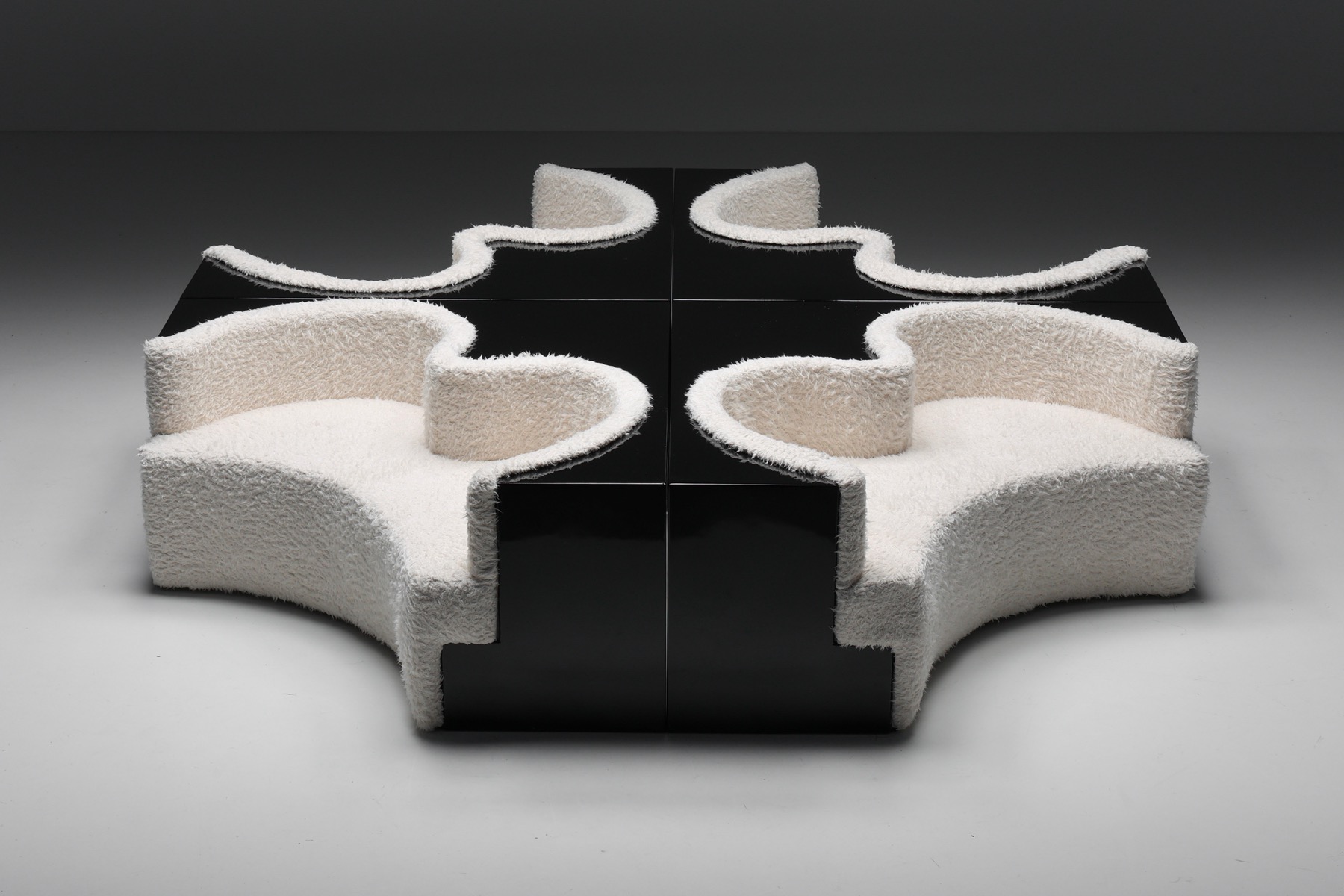 Archizoom Associati, Modular Safari Sofa, for Poltronova - 1968