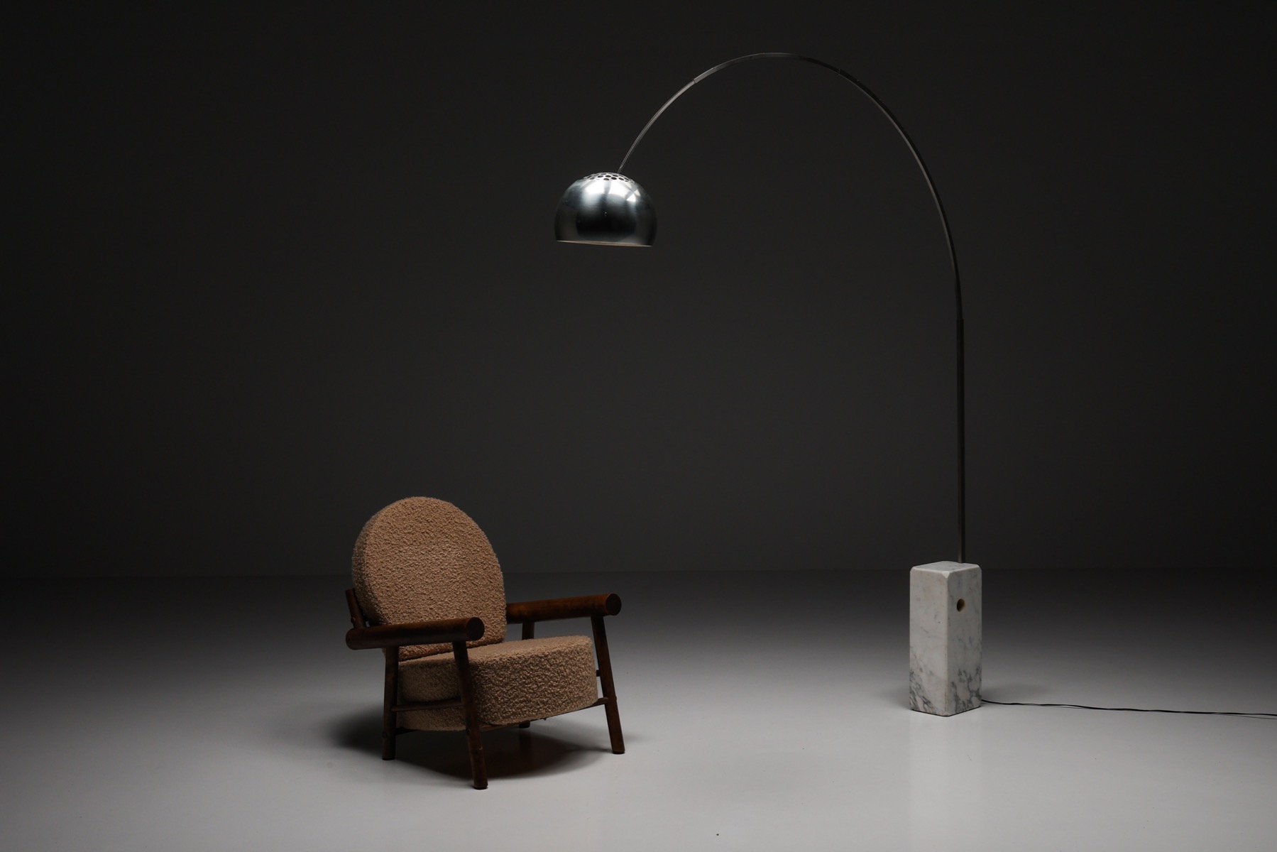 Castiglioni & Giacomo Arco Floor Lamp Flos - 1962
