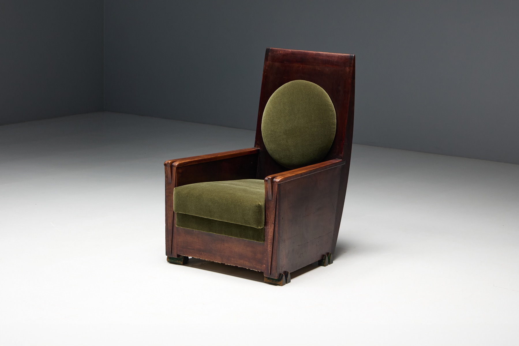 Amsterdam School Armchairs by Hildo Krop - 1920s