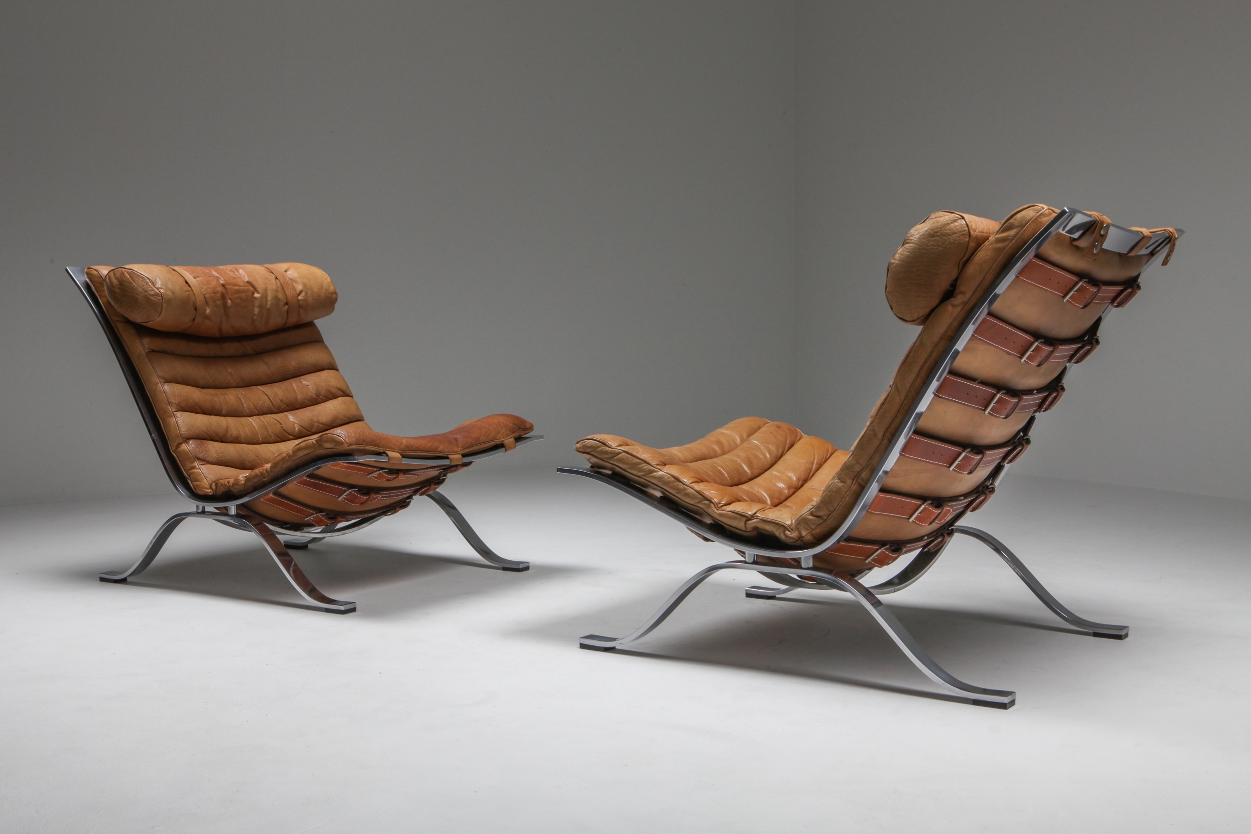 Arne Norell Lounge Chairs 'Ari' Produced by Arne Norell AB - 1960s