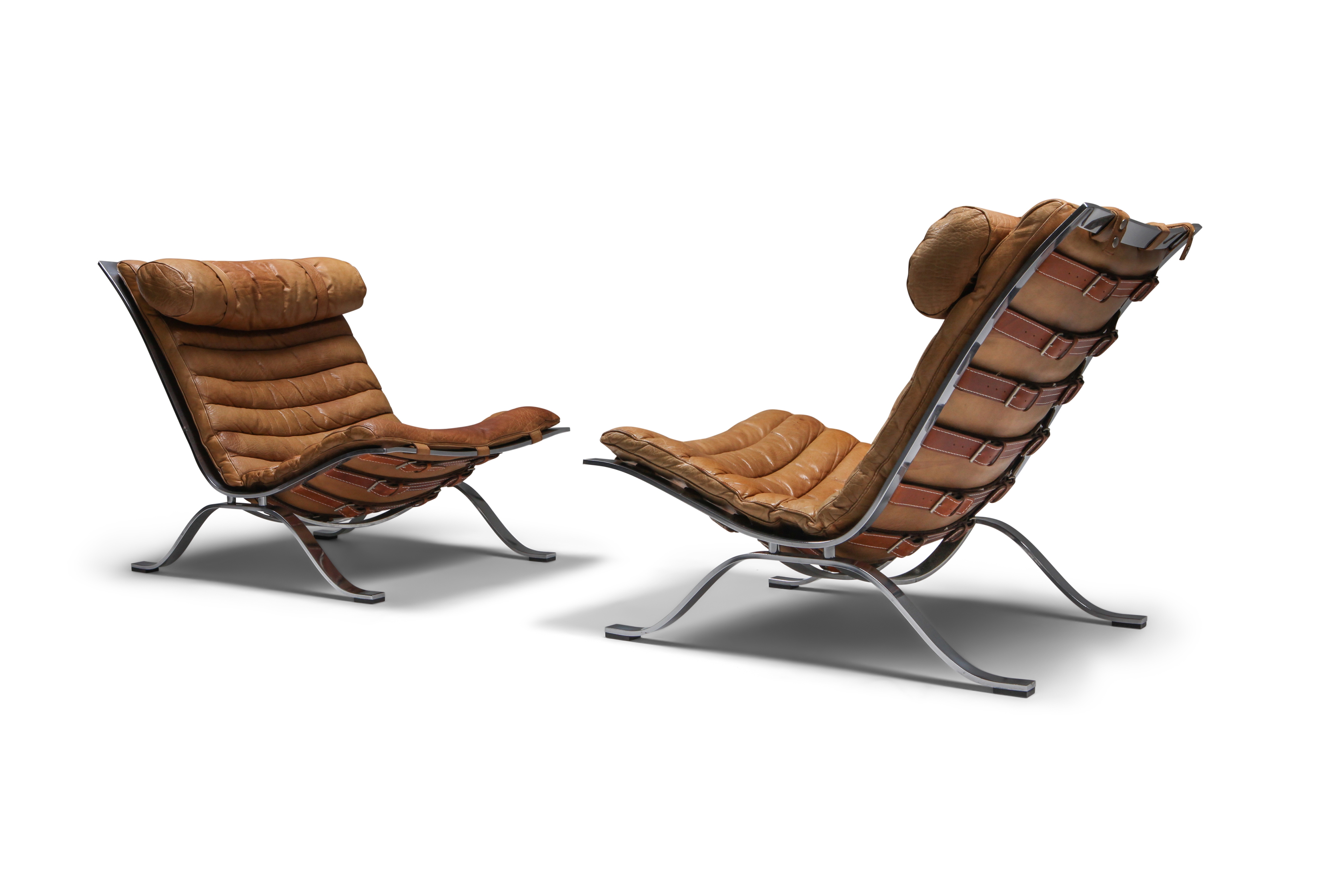 Arne Norell Lounge Chairs 'Ari' Produced by Arne Norell AB - 1960s
