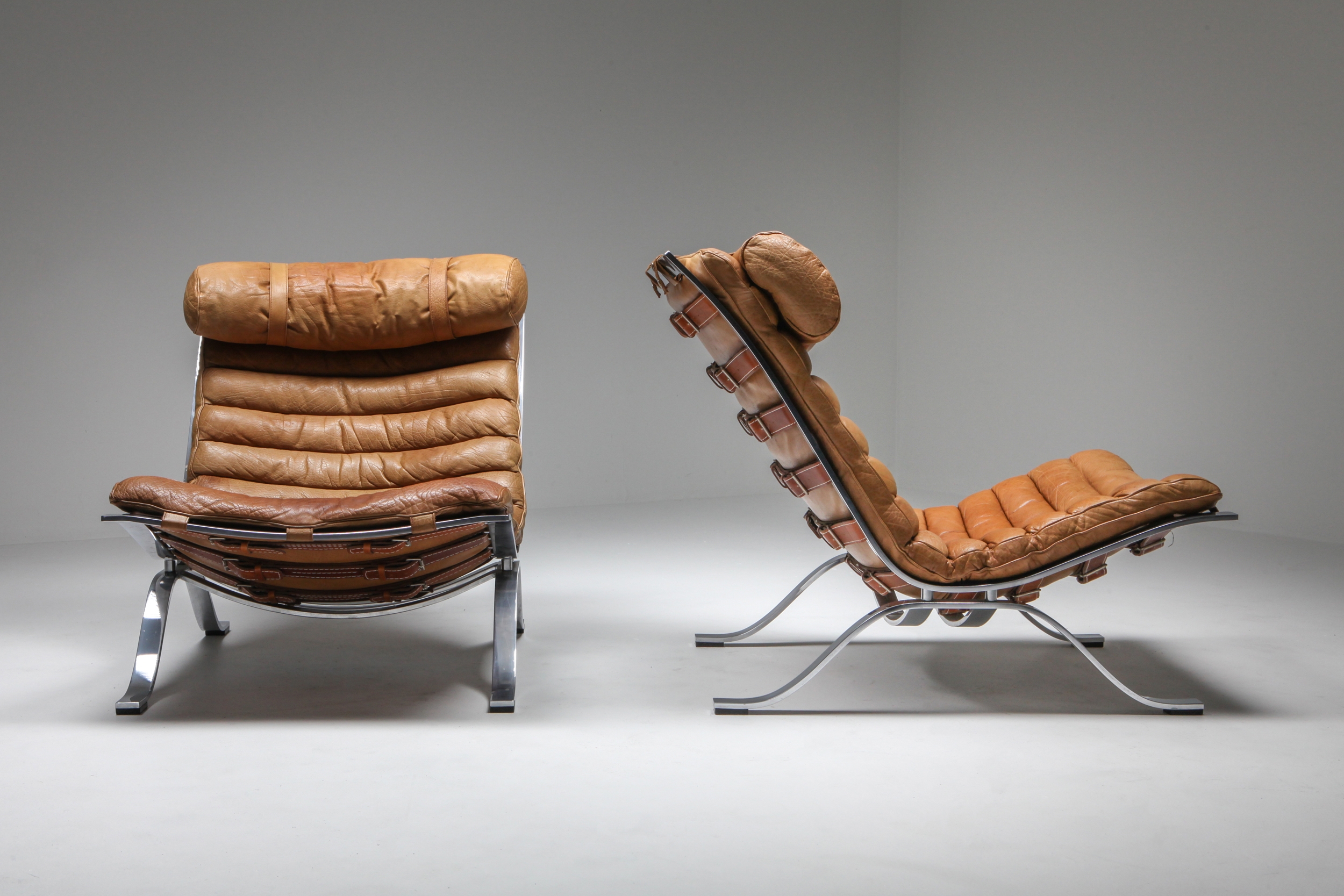 Arne Norell Lounge Chairs 'Ari' Produced by Arne Norell AB - 1960s