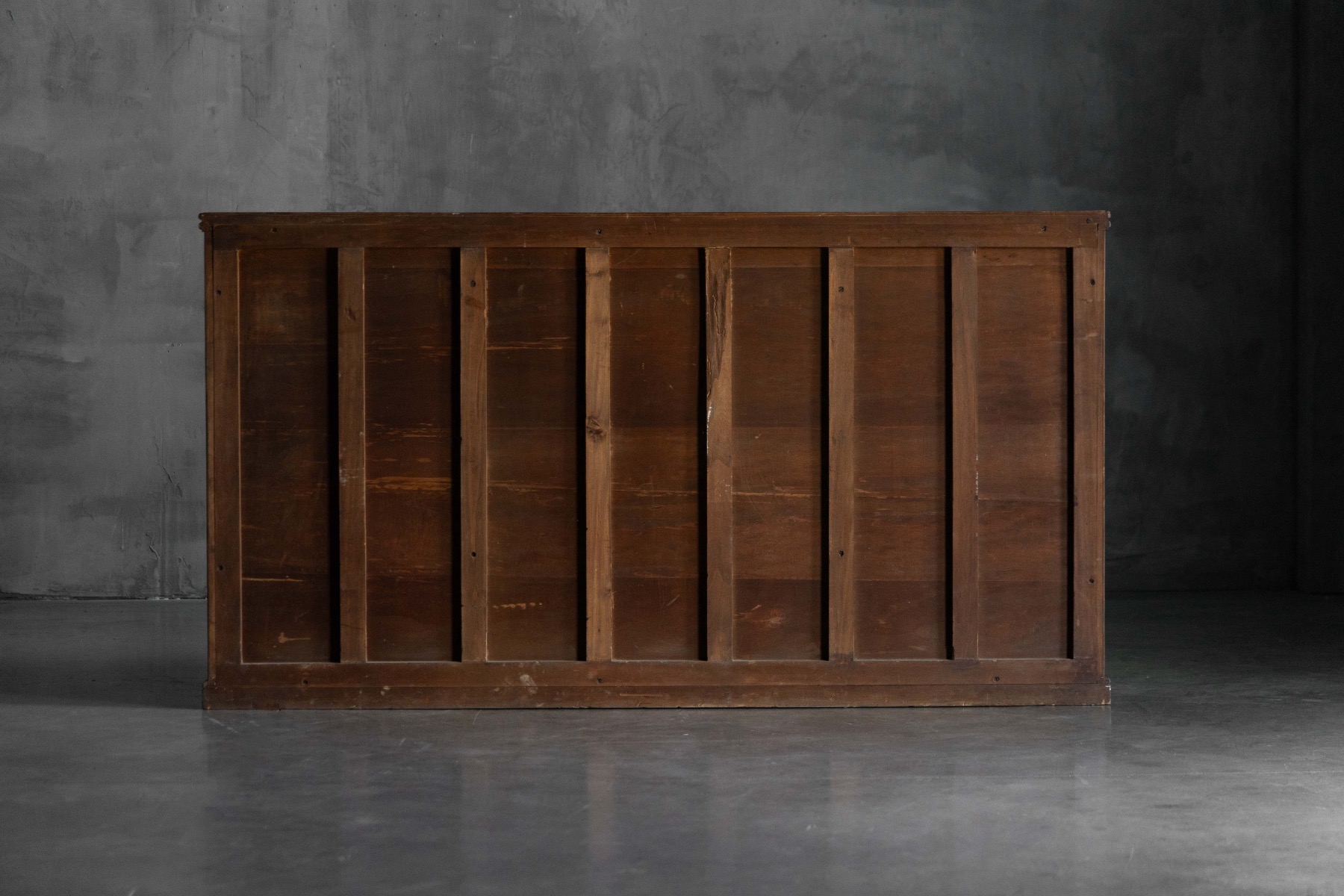 Art Deco Bar Console with Mirrored Doors, Italy - 1940s