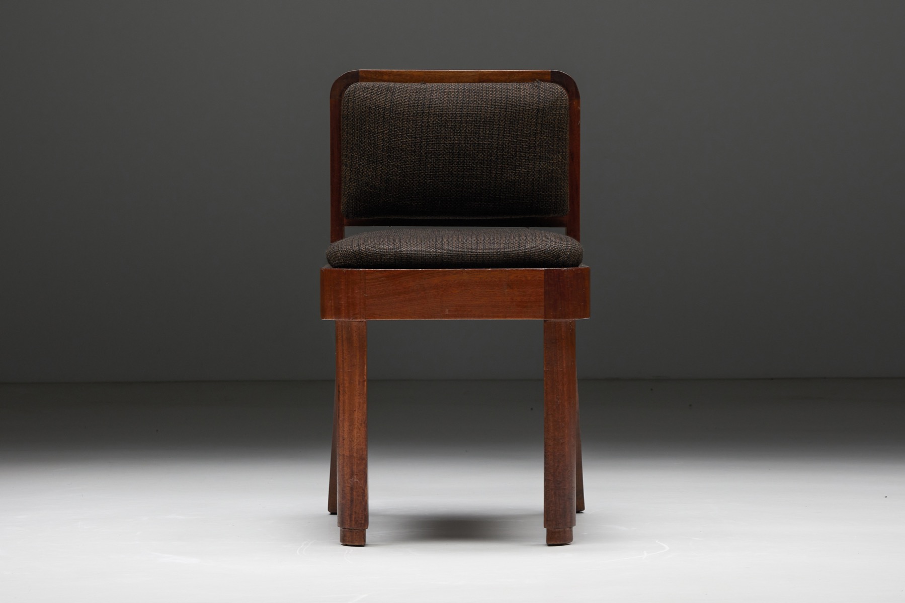 Art Deco Dining Chairs by John Van Zeeland - 1930's