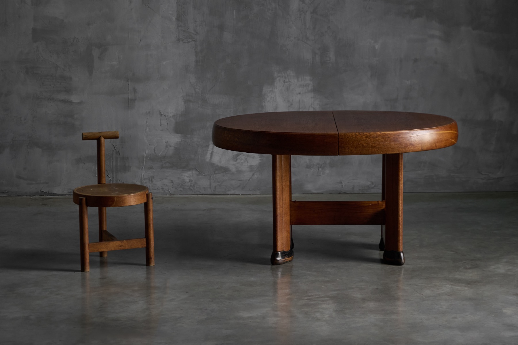 Art Deco Dining Table by C. De Jong, Netherlands - 1920s