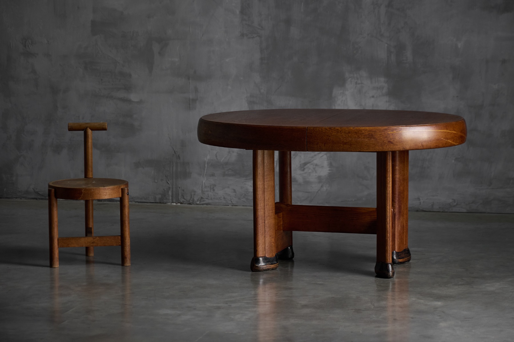 Art Deco Dining Table by C. De Jong, Netherlands - 1920s