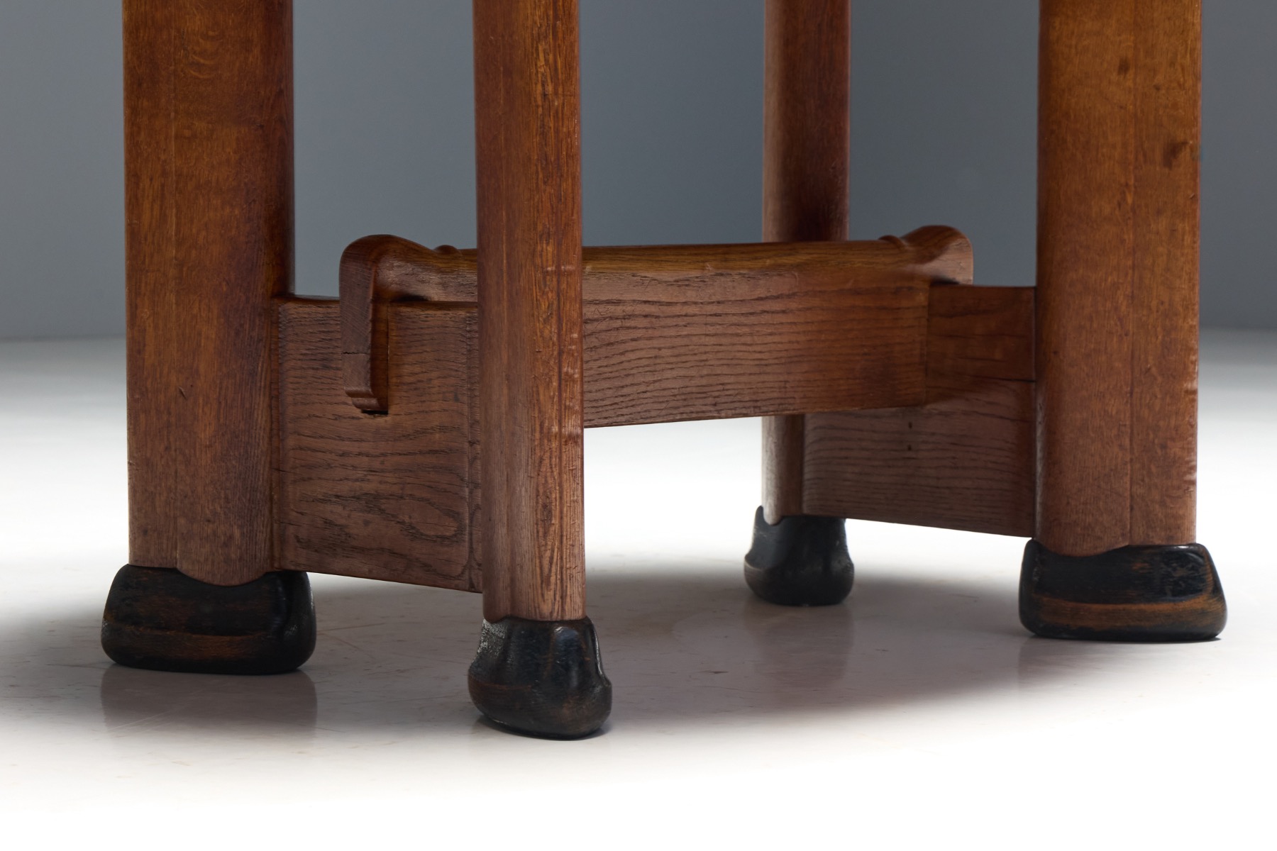 Art Deco Dining Table by C. De Jong, Netherlands - 1920s
