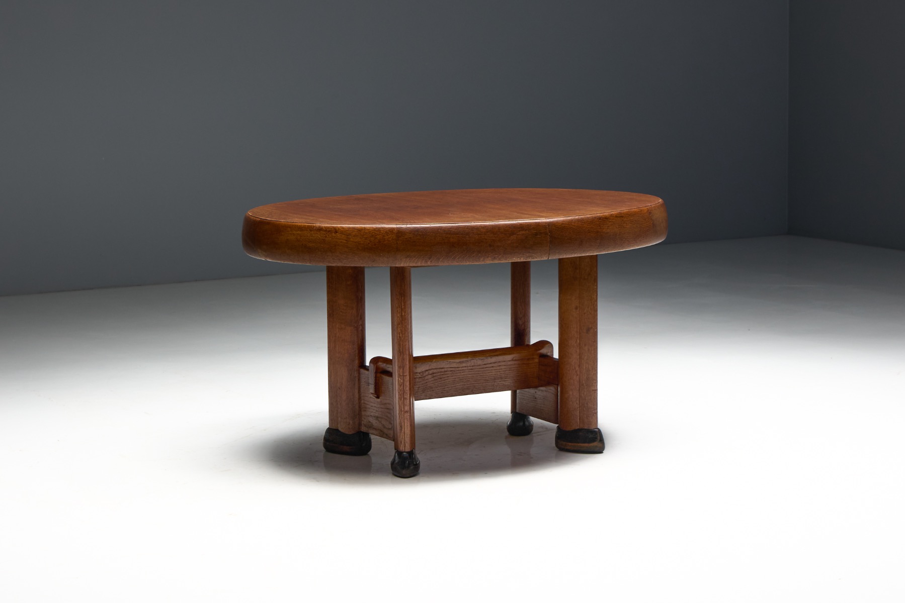 Art Deco Dining Table by C. De Jong, Netherlands - 1920s