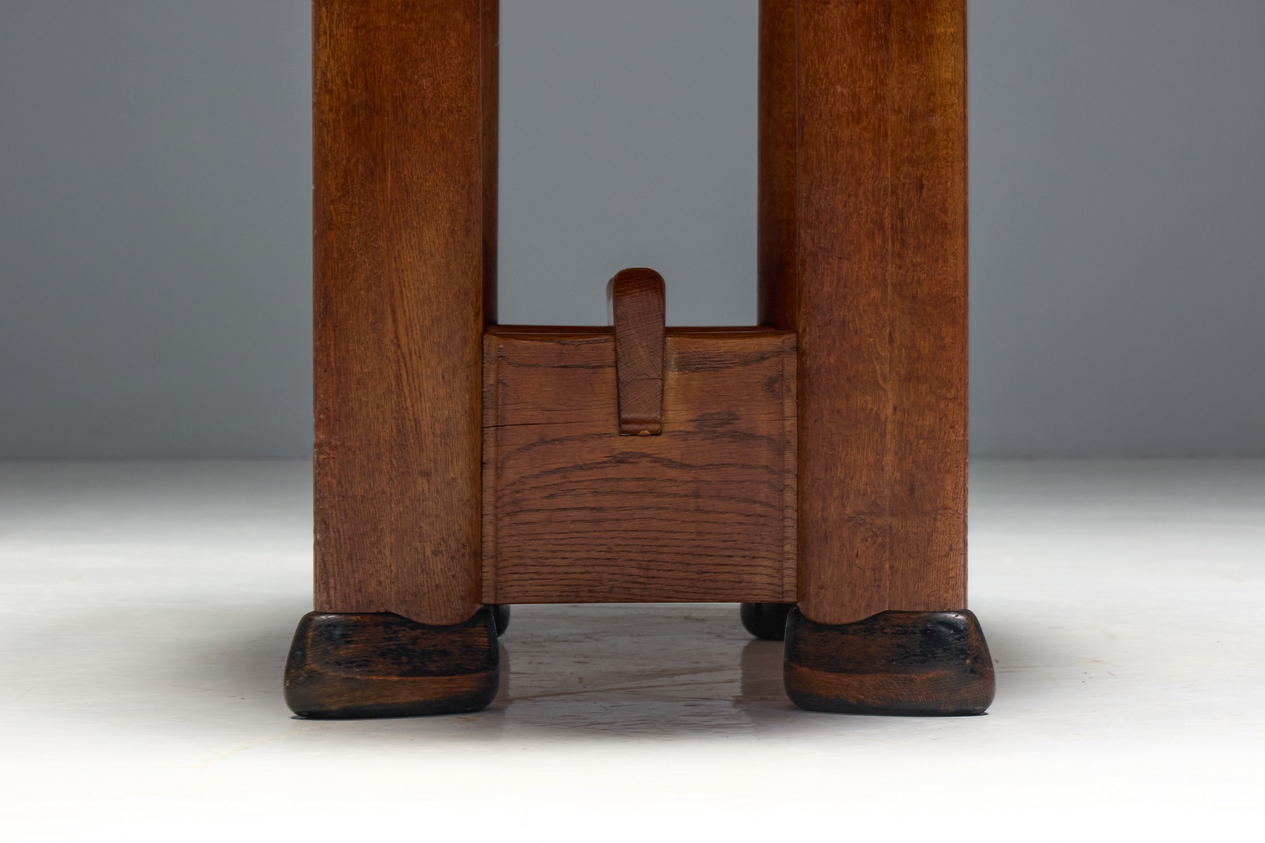 Art Deco Dining Table by C. De Jong, Netherlands - 1920s