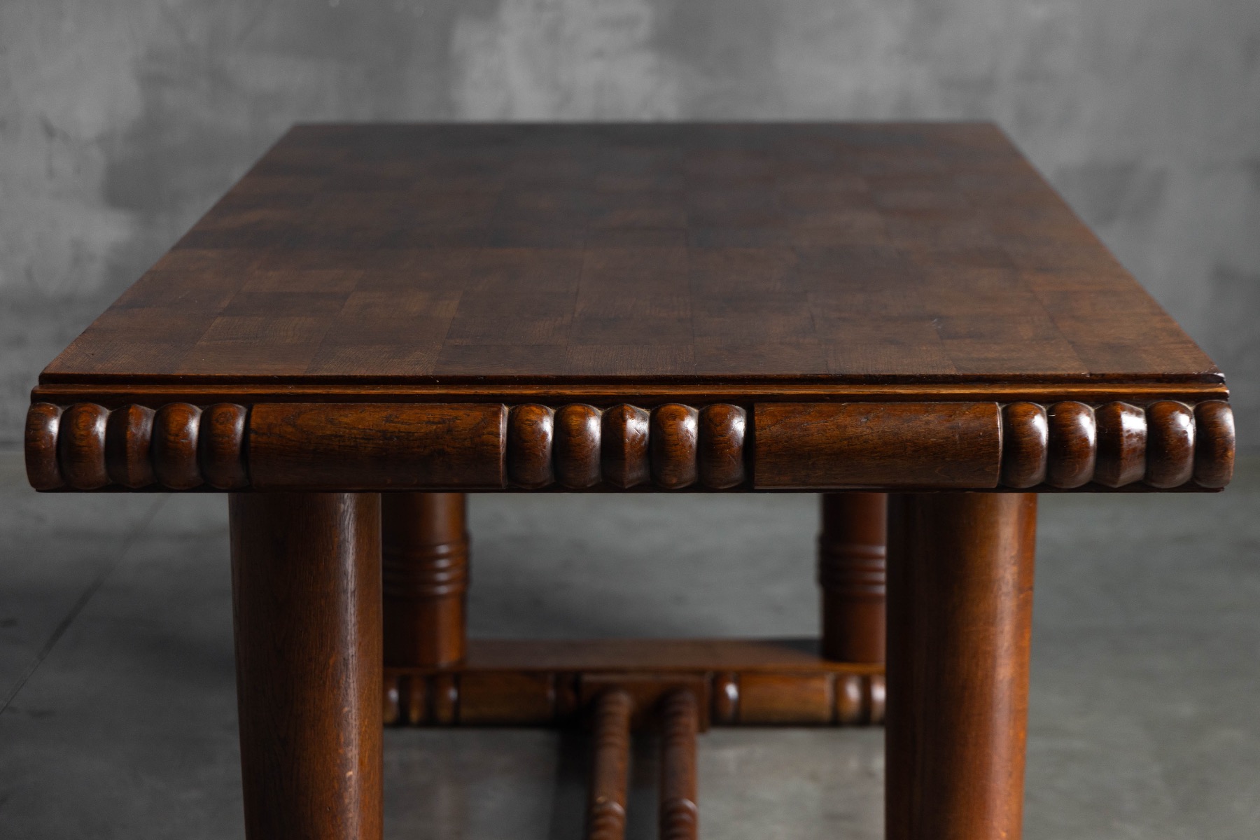 Art Deco Dining Table in the Style of Charles Dudouyt, France - 1930s