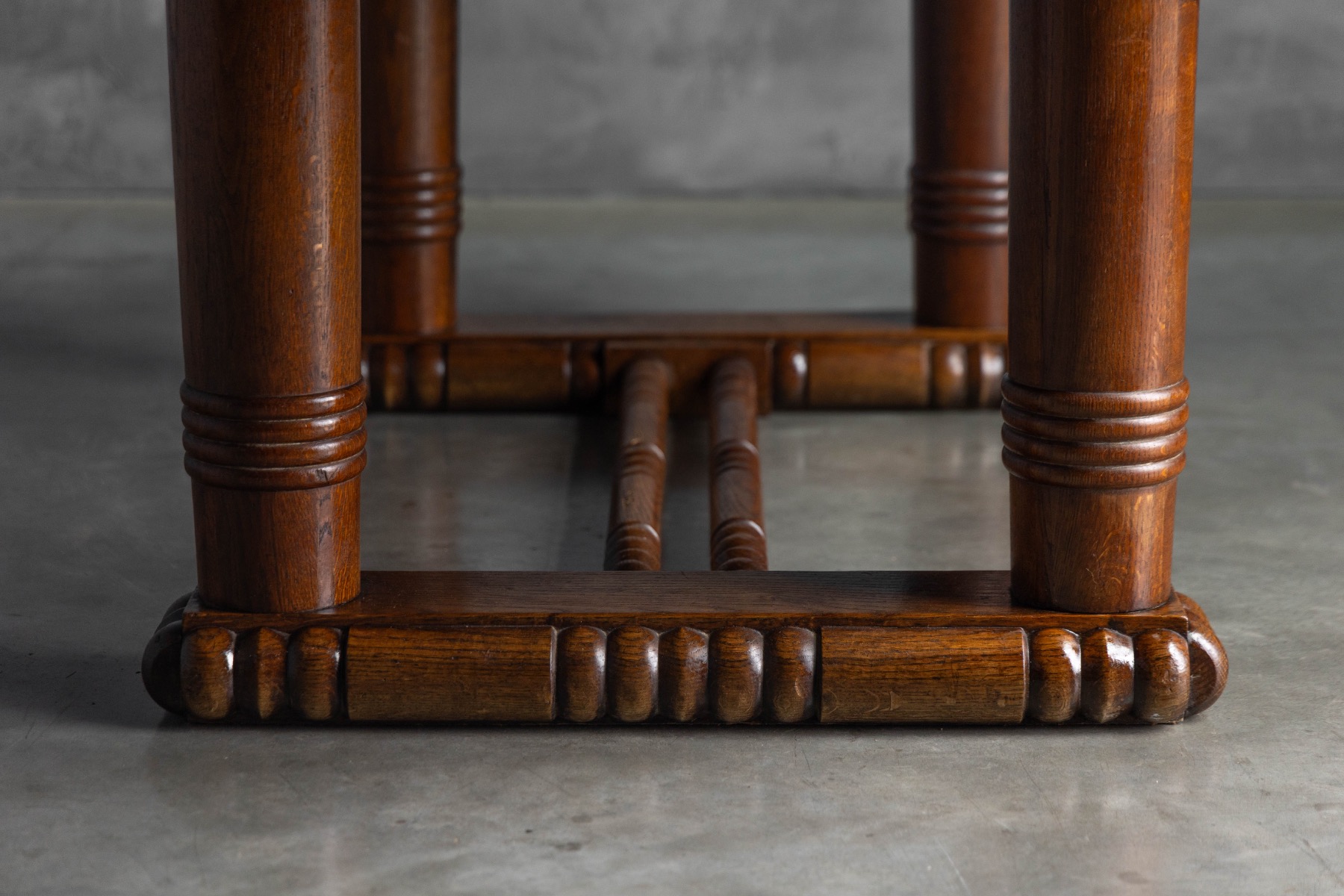 Art Deco Dining Table in the Style of Charles Dudouyt, France - 1930s