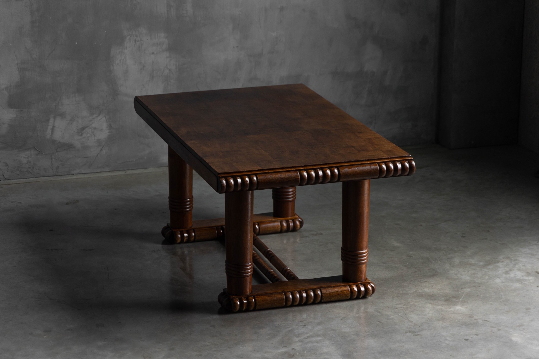 Art Deco Dining Table in the Style of Charles Dudouyt, France - 1930s