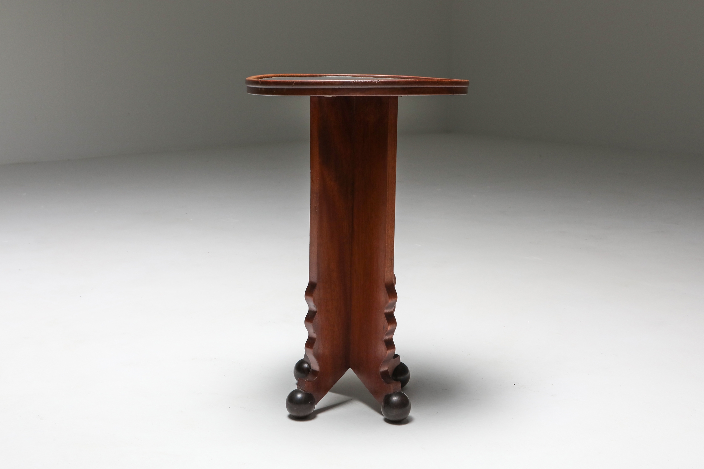Amsterdam School Pair of Sidetables - 1920's