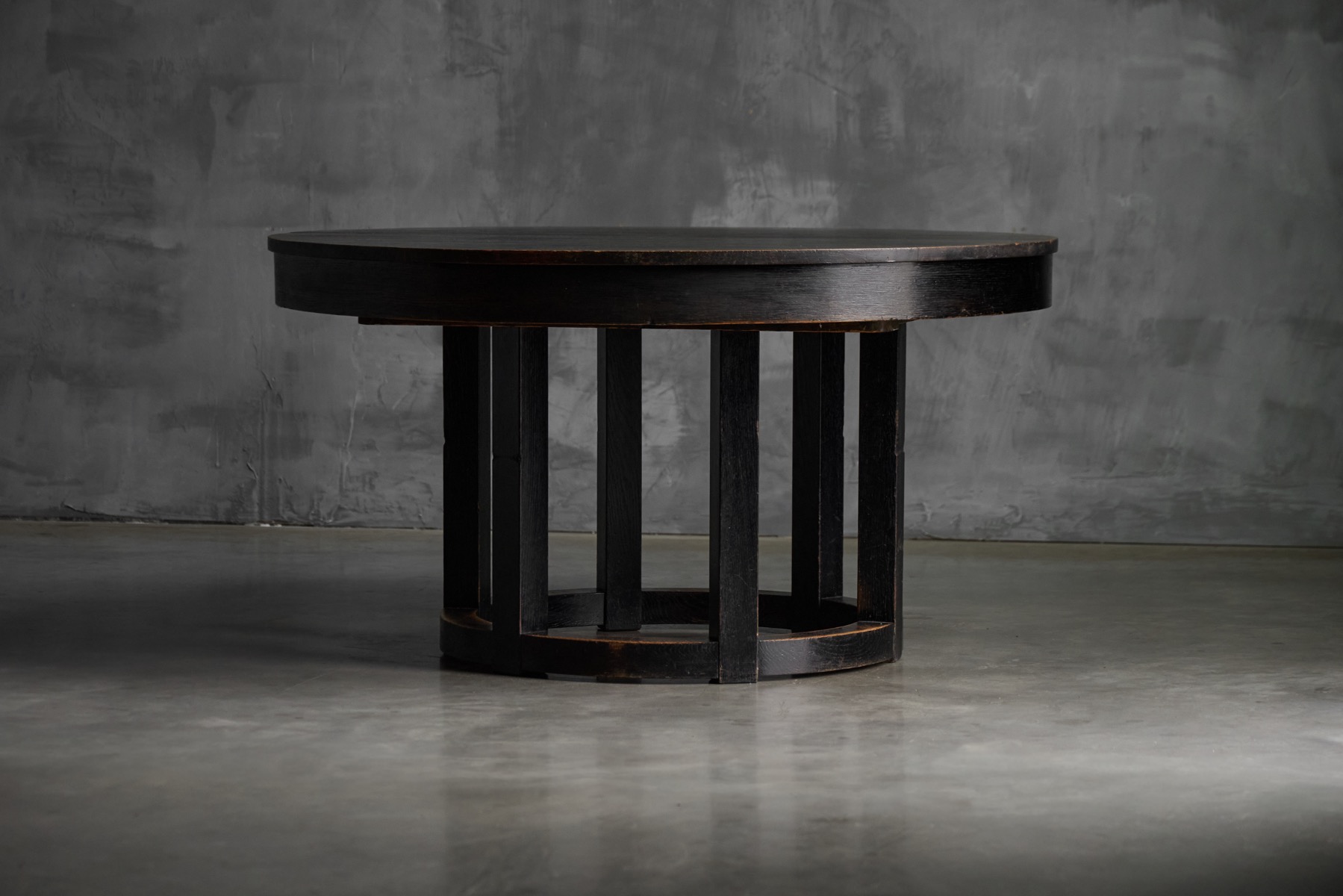Art Deco Round Dining Table, Netherlands - 1930s