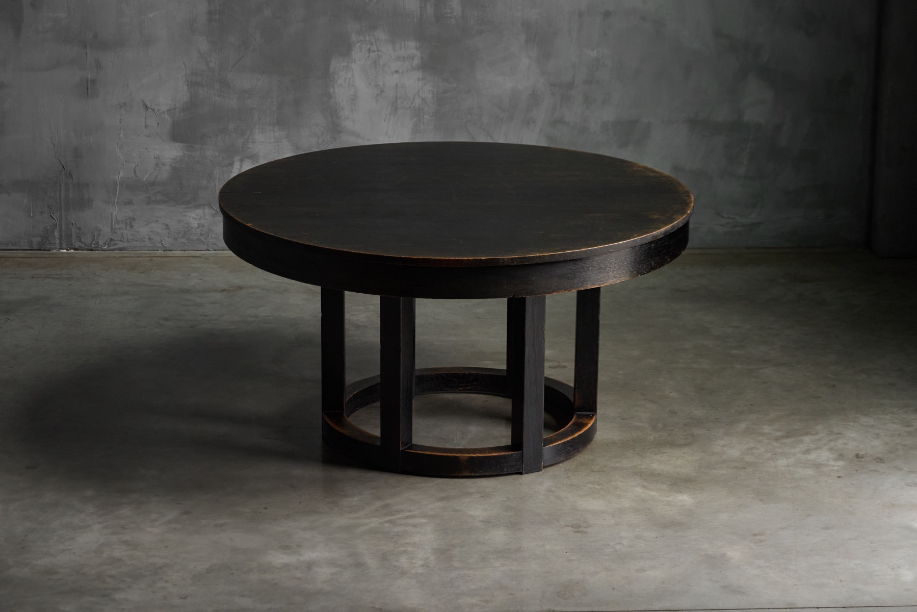 Art Deco Round Dining Table, Netherlands - 1930s