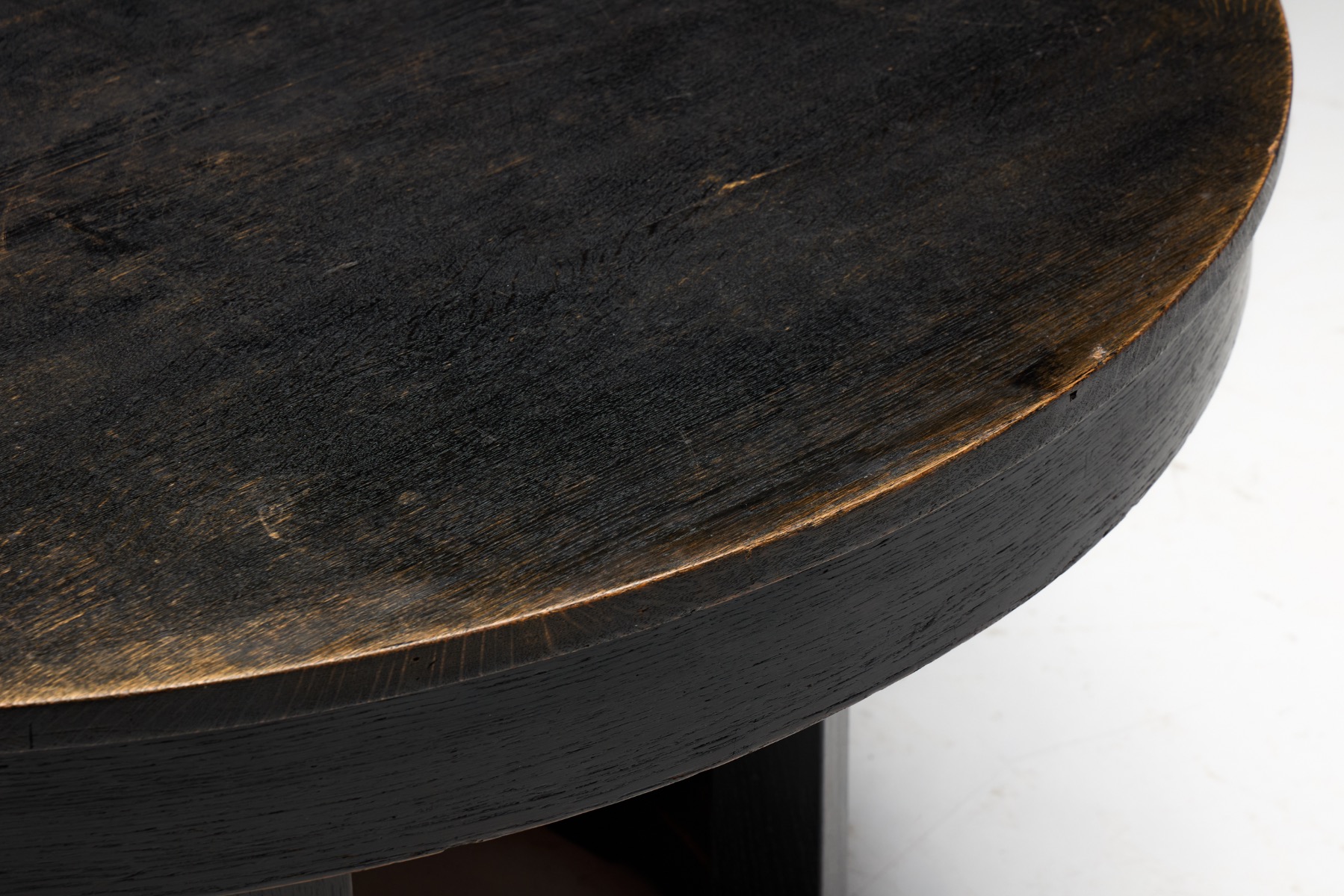 Art Deco Round Dining Table, Netherlands - 1930s