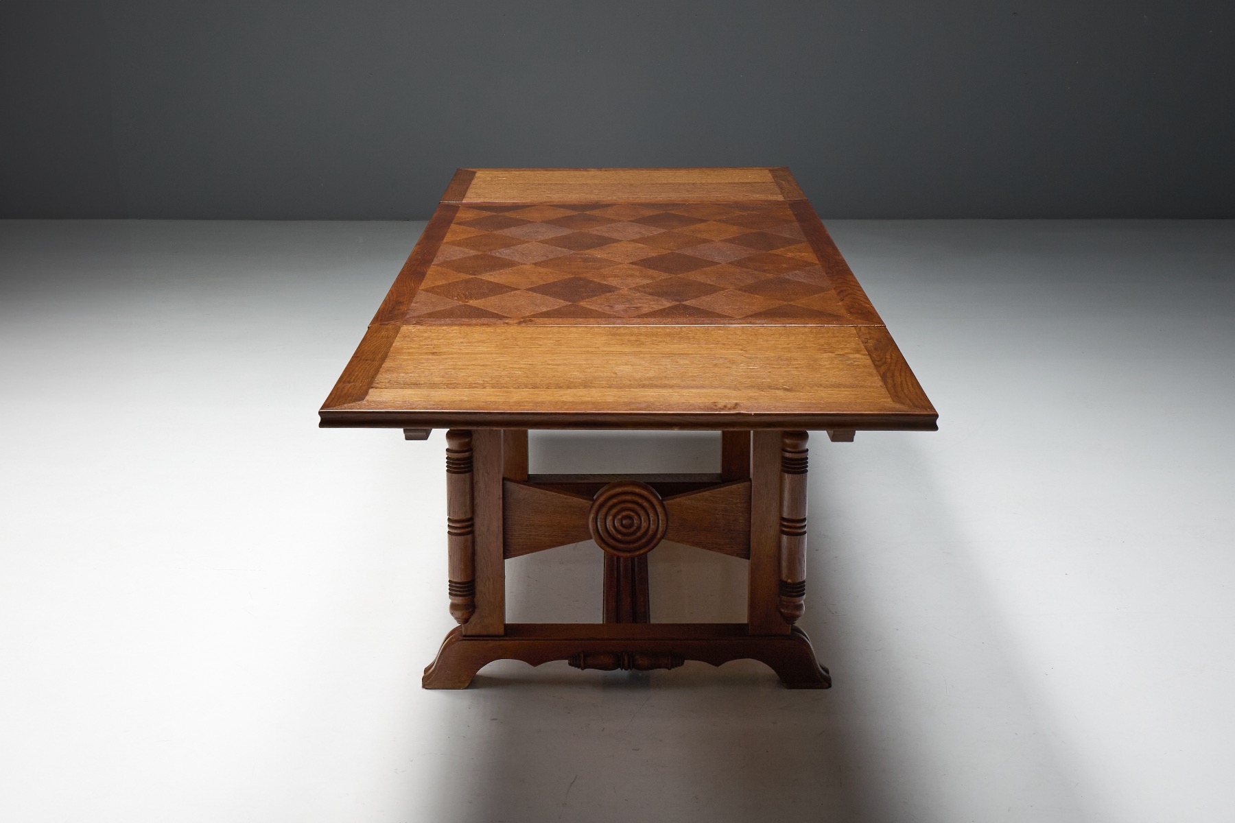 Art Deco Table or Desk by Charles Dudouyt - 1940s
