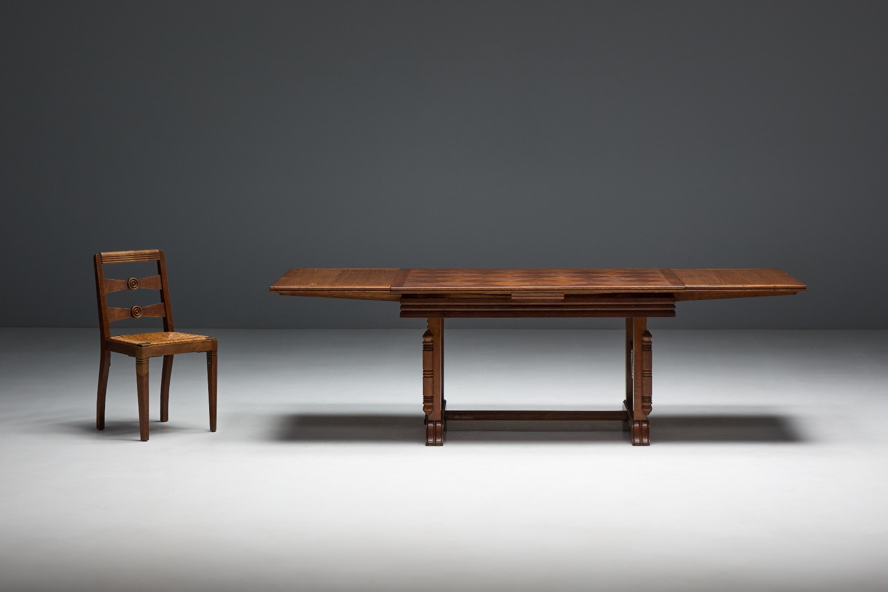 Art Deco Dining Set by Charles Dudouyt - 1940s
