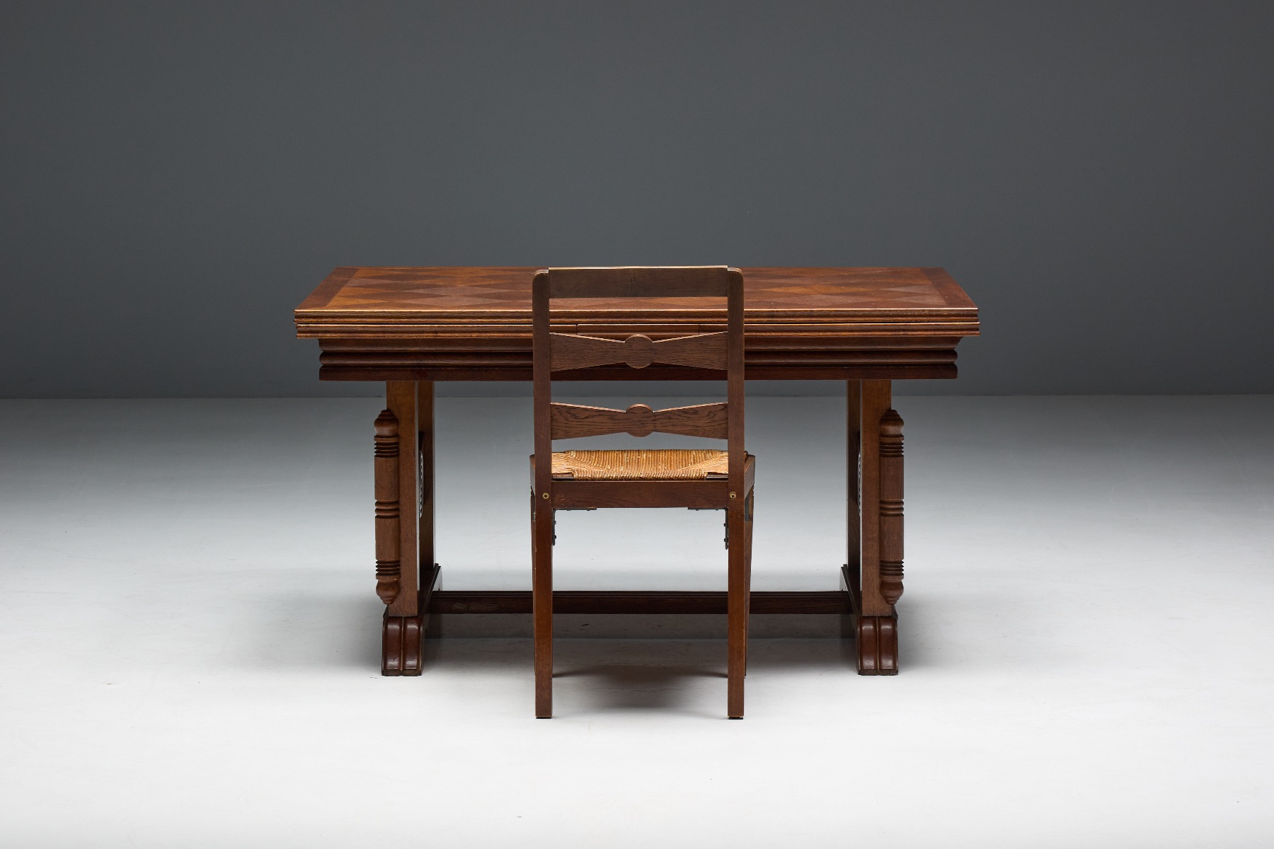 Art Deco Dining Set by Charles Dudouyt - 1940s