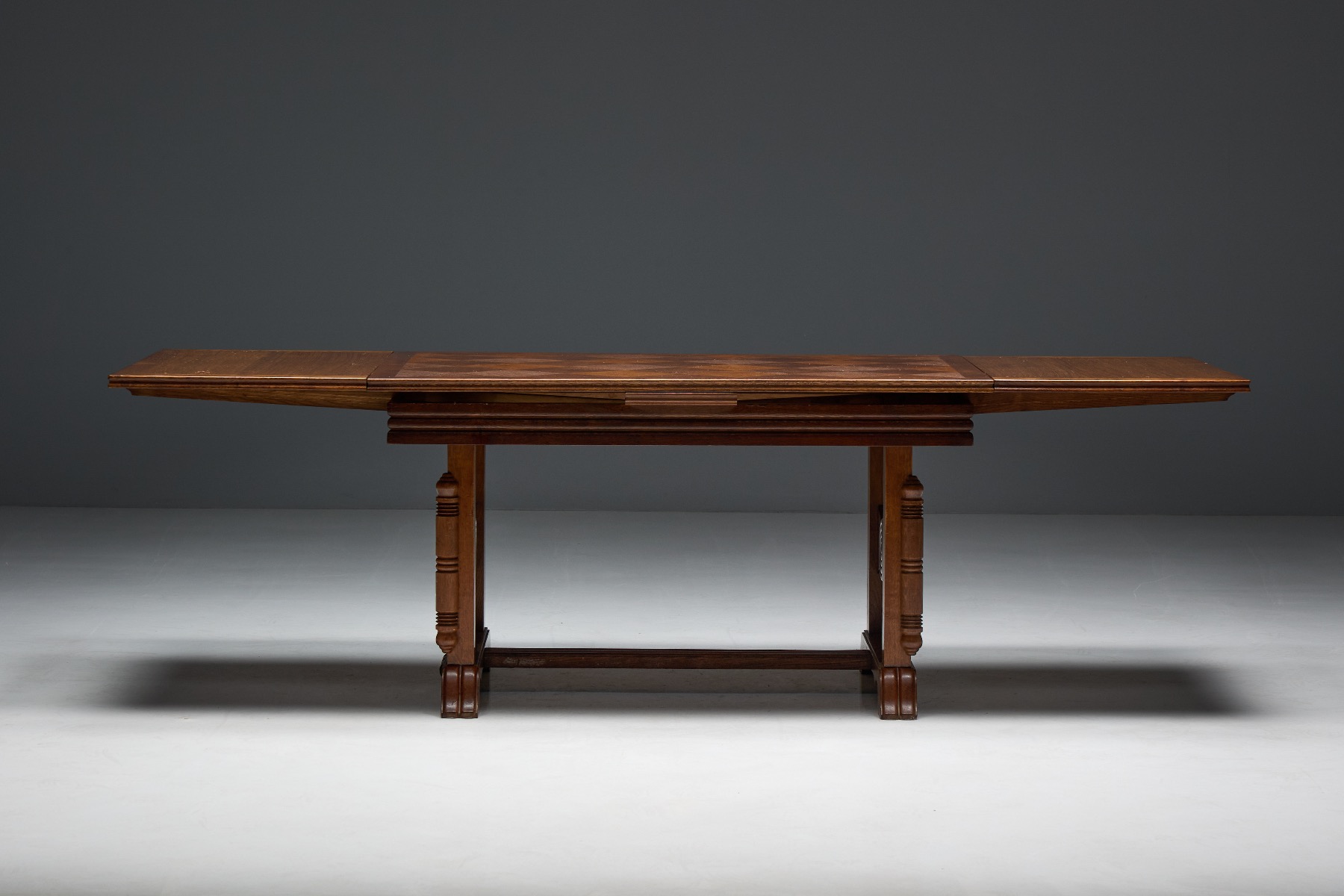 Art Deco Table or Desk by Charles Dudouyt - 1940s