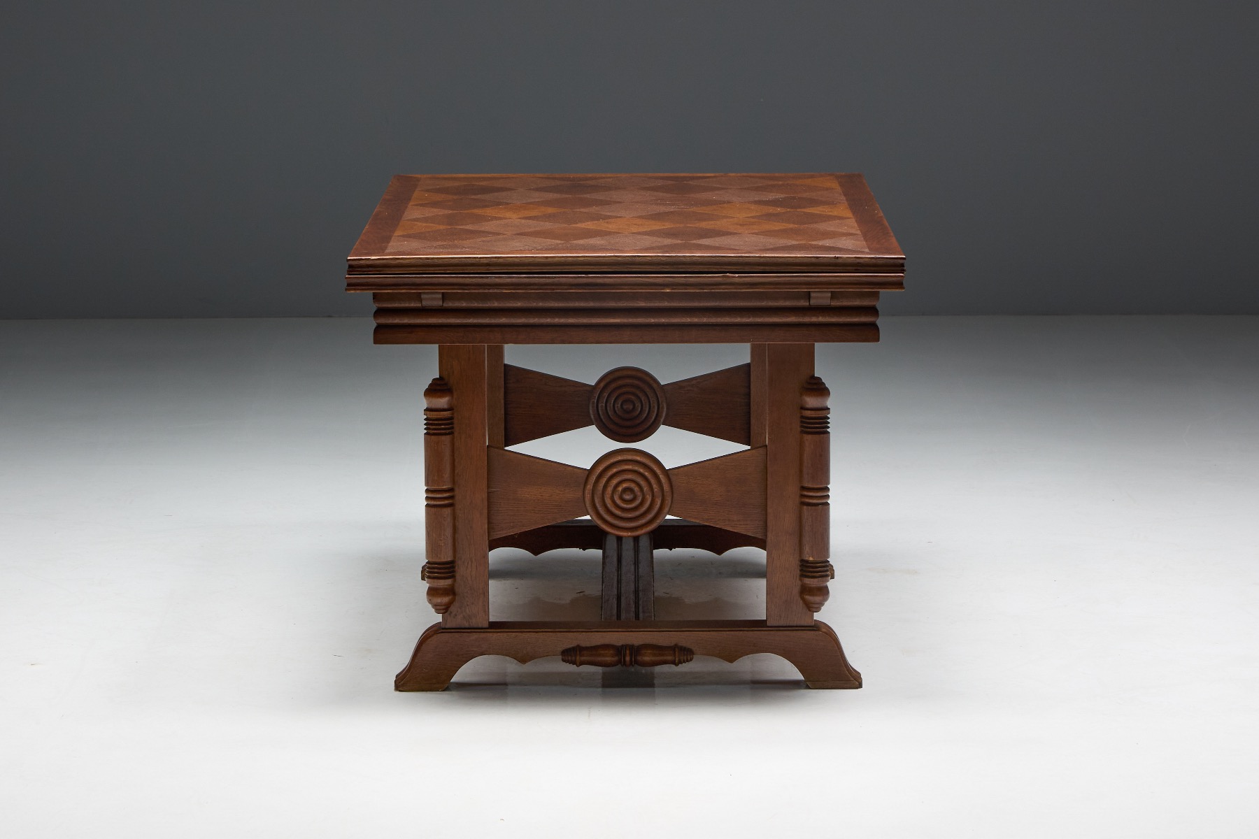 Art Deco Table or Desk by Charles Dudouyt - 1940s