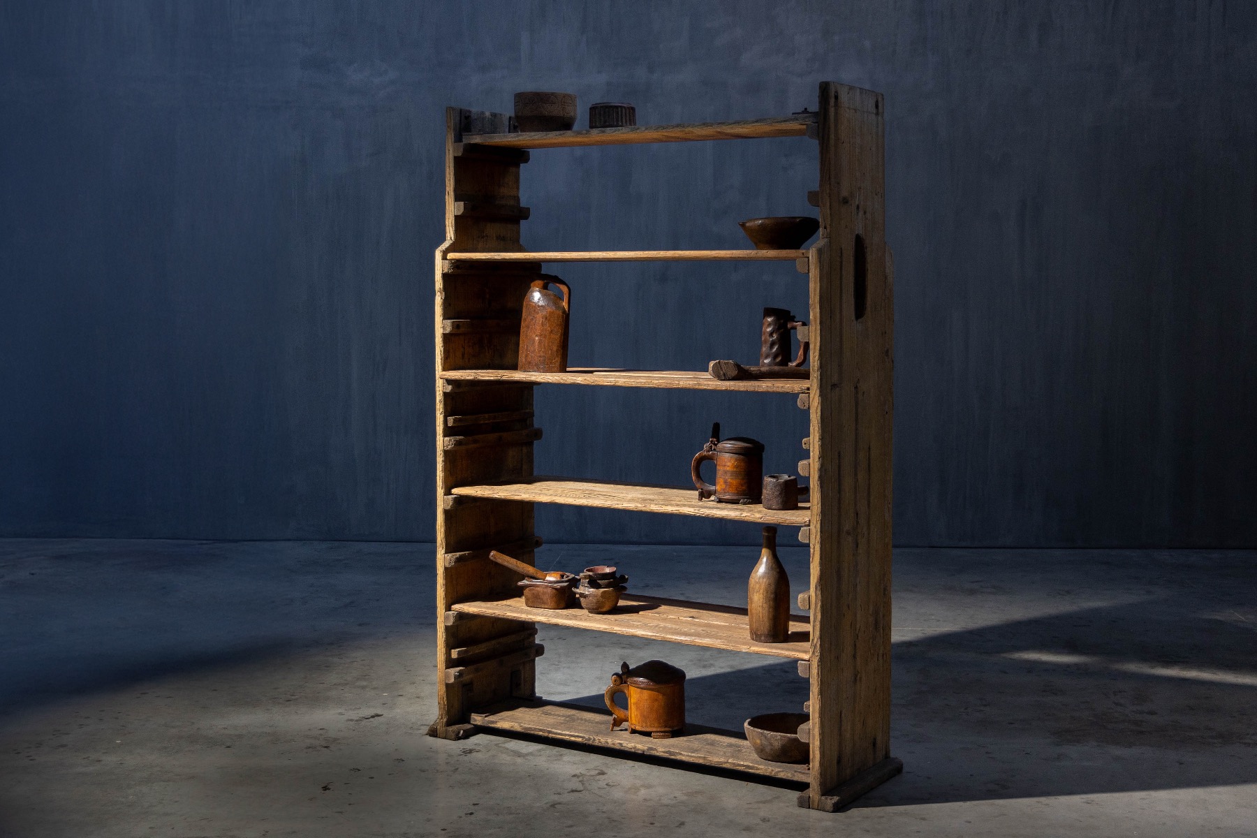 Art Populaire Wabi Sabi Etagère - 19th Century