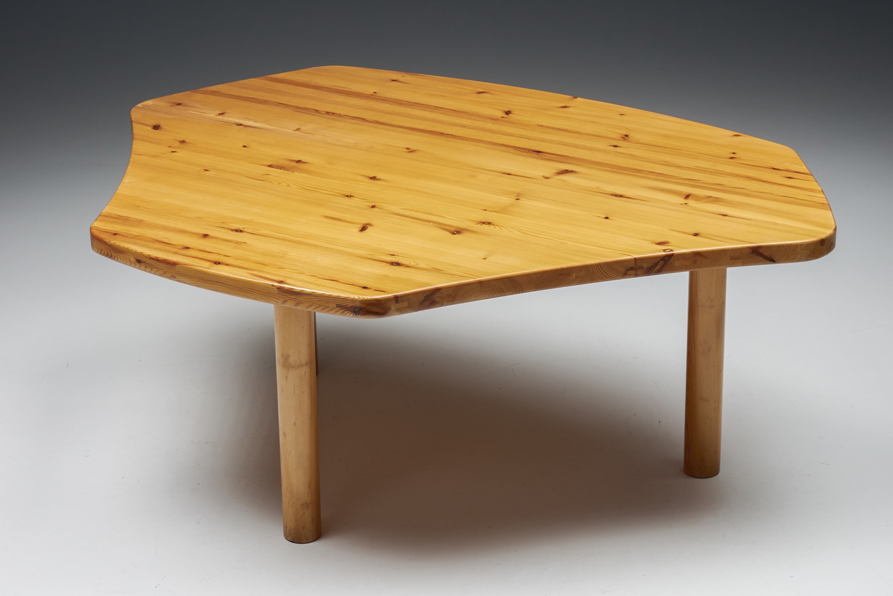 Atelier Français Perriand Les Arcs Style Dining Table - 1960's