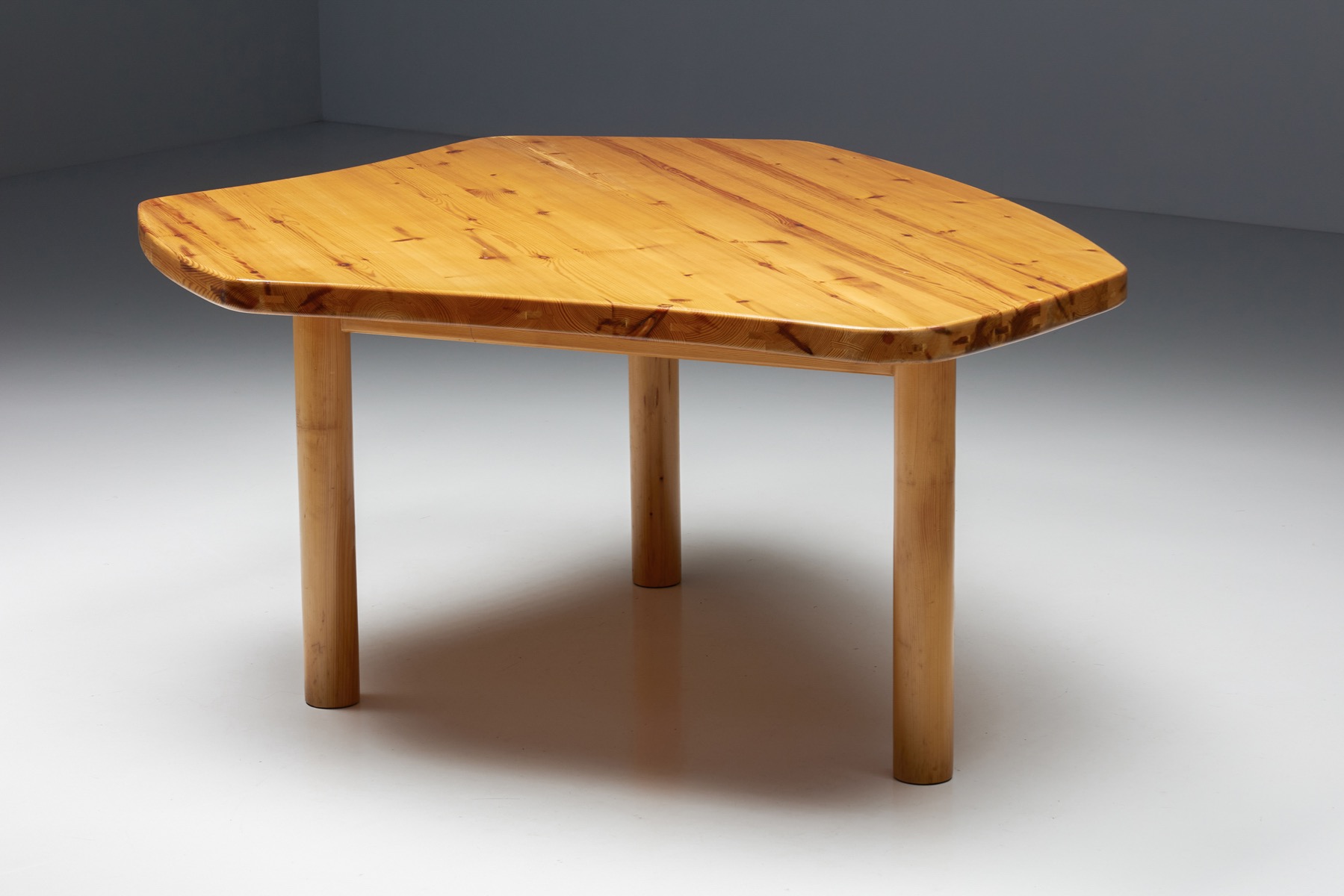 Atelier Français Perriand Les Arcs Style Dining Table - 1960's