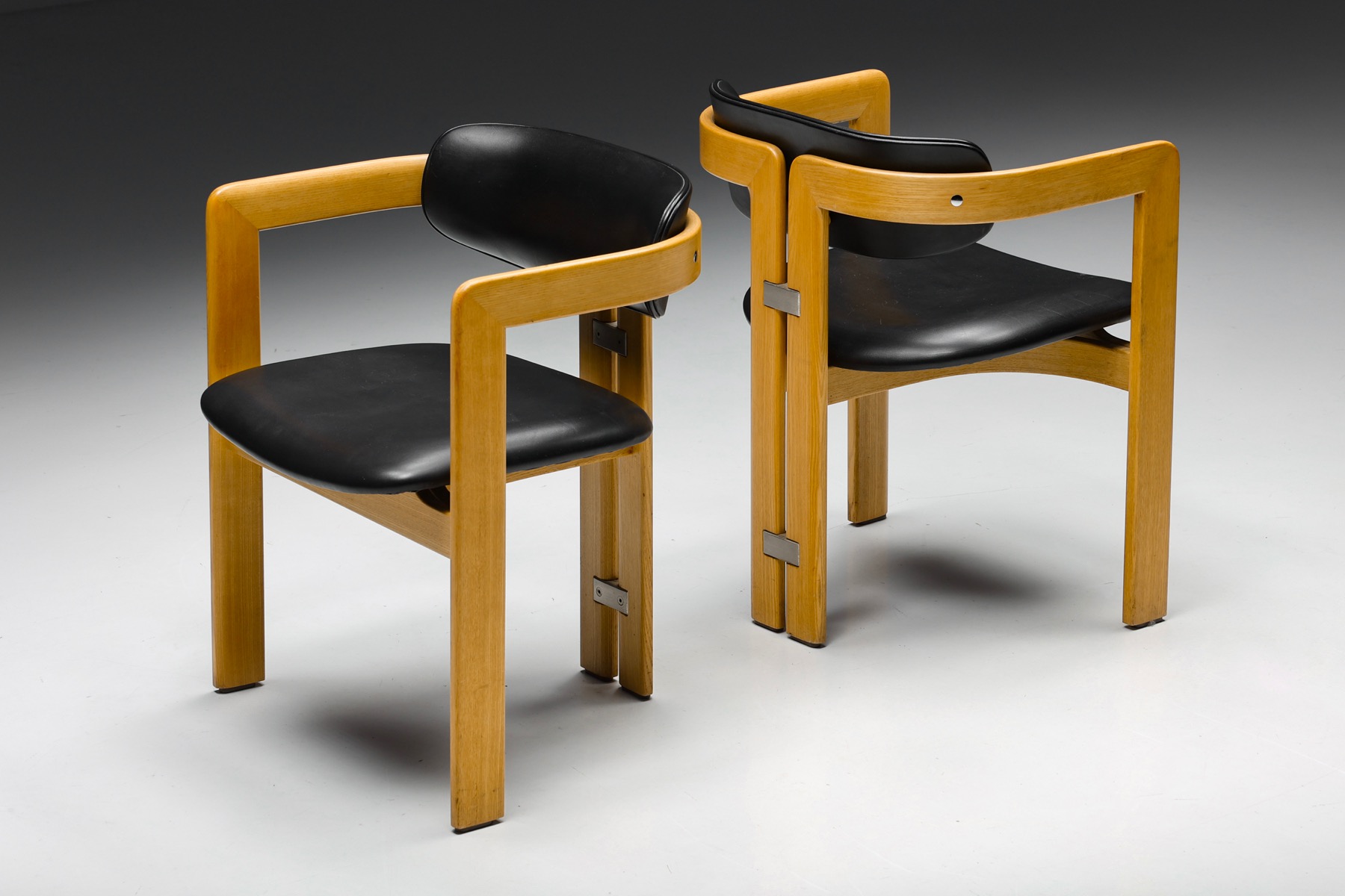 Pamplona Dining Chairs by Augusto Savin for Pozzi - 1965