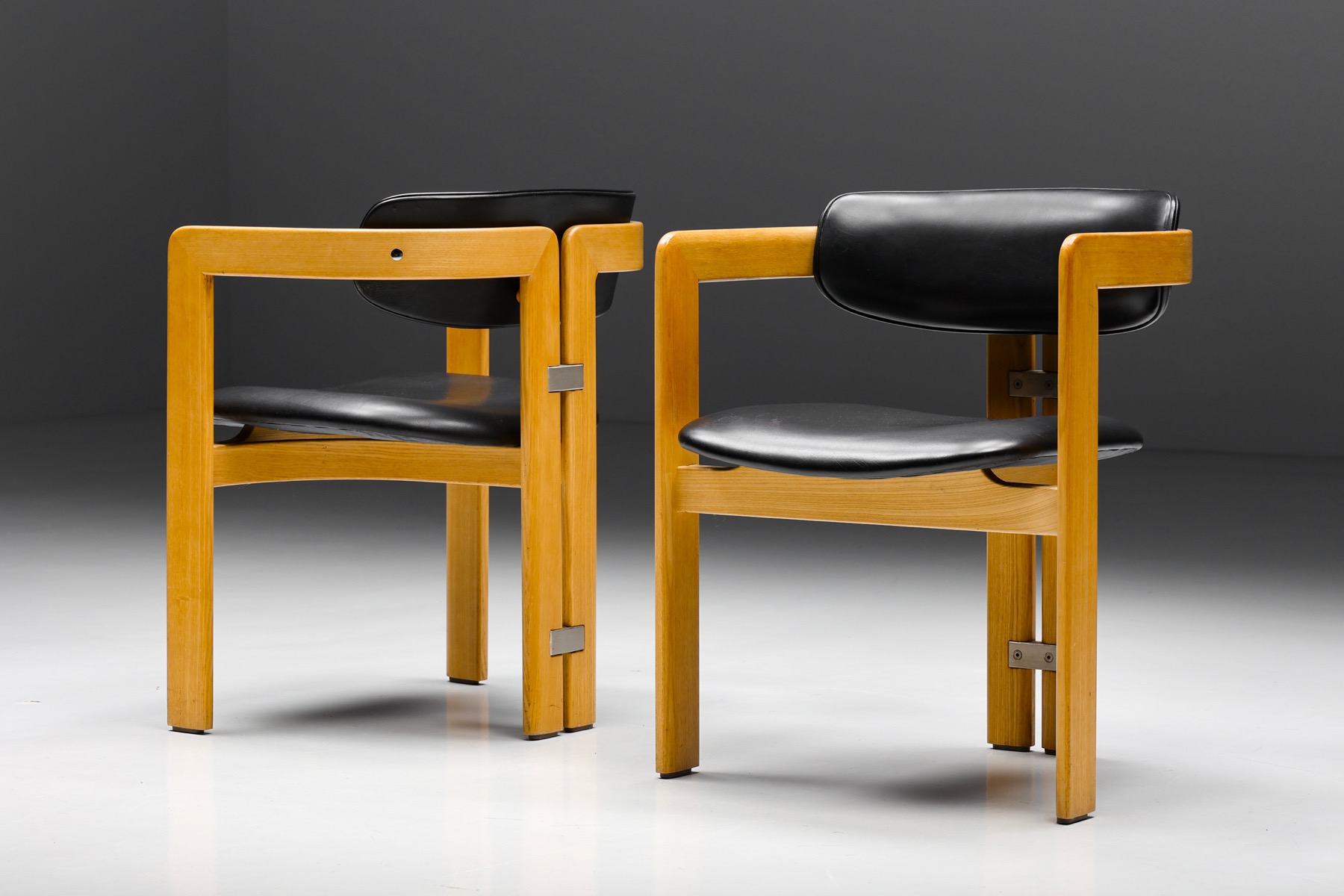 Pamplona Dining Chairs by Augusto Savin for Pozzi - 1965
